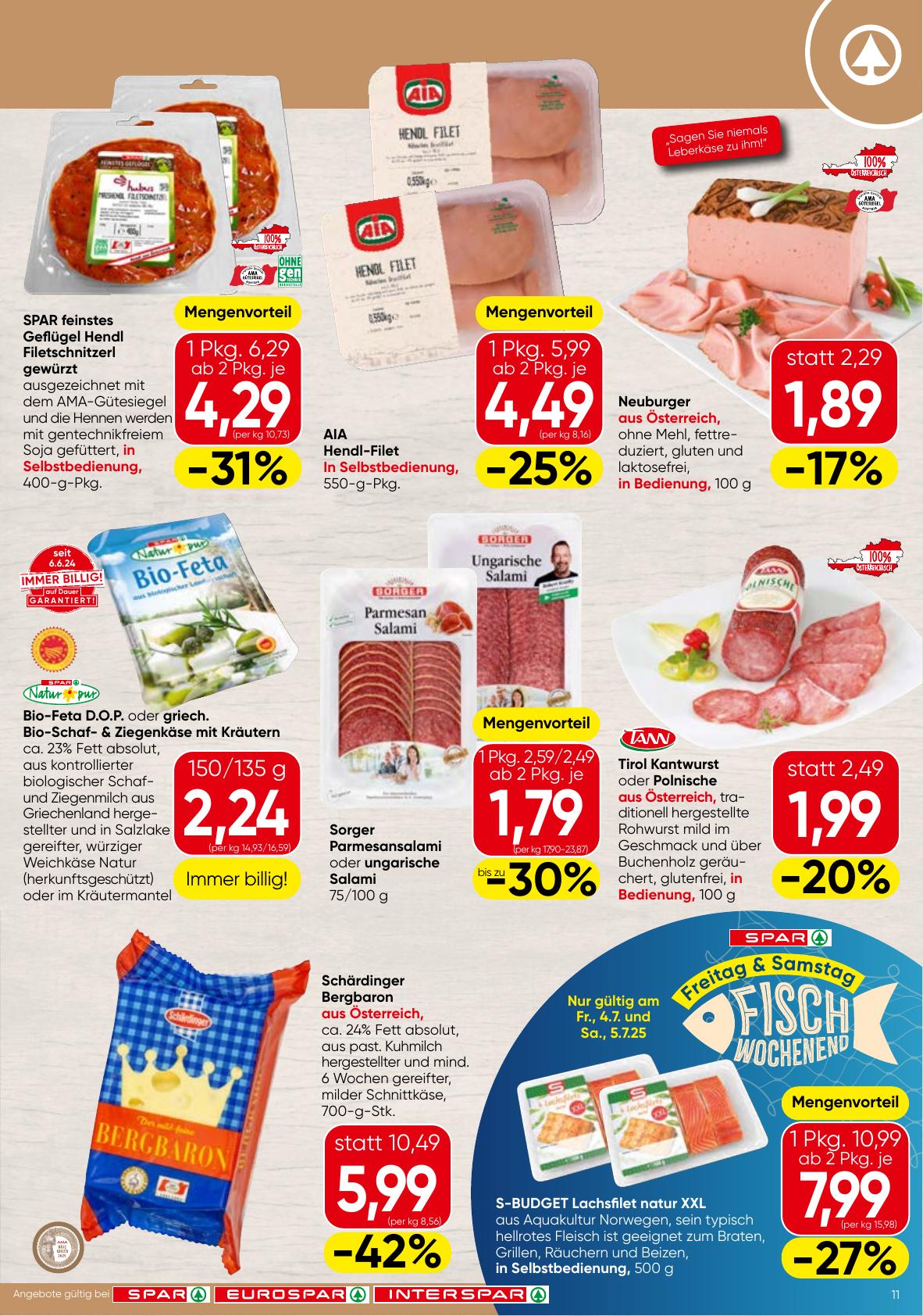 Spar flyer page