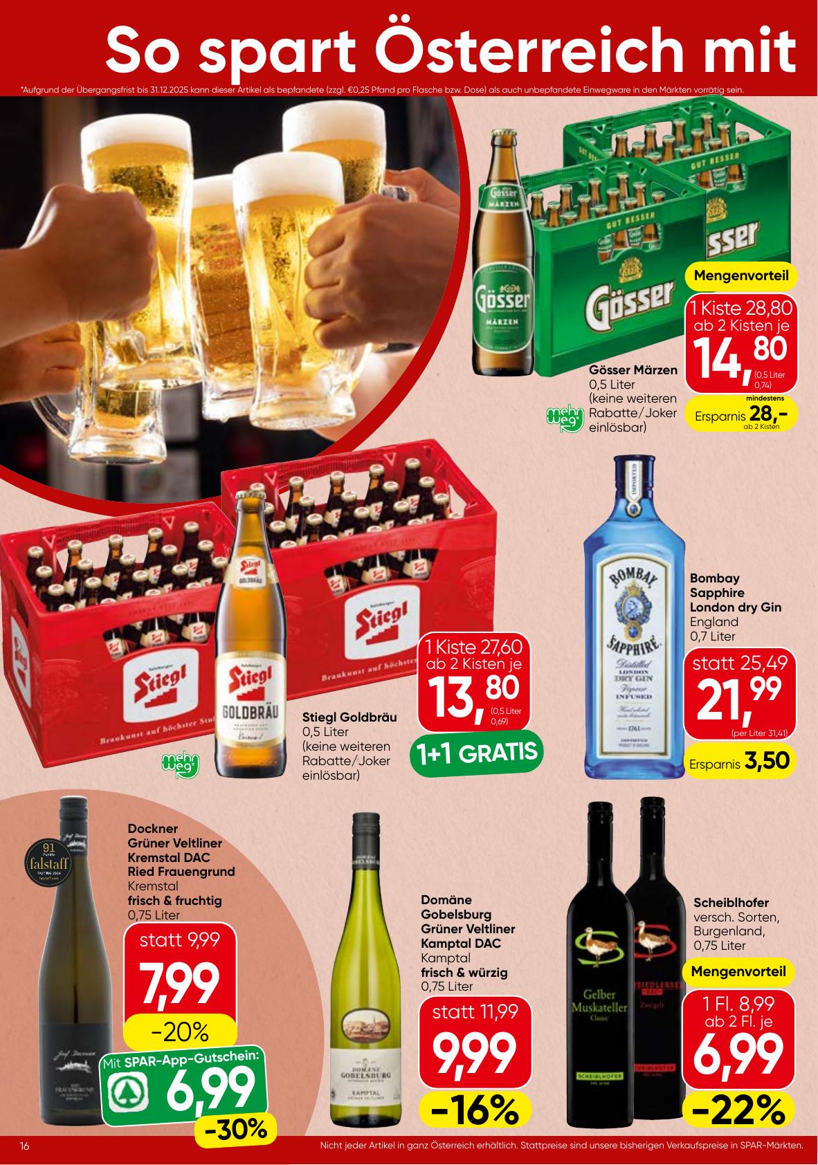 Spar flyer page