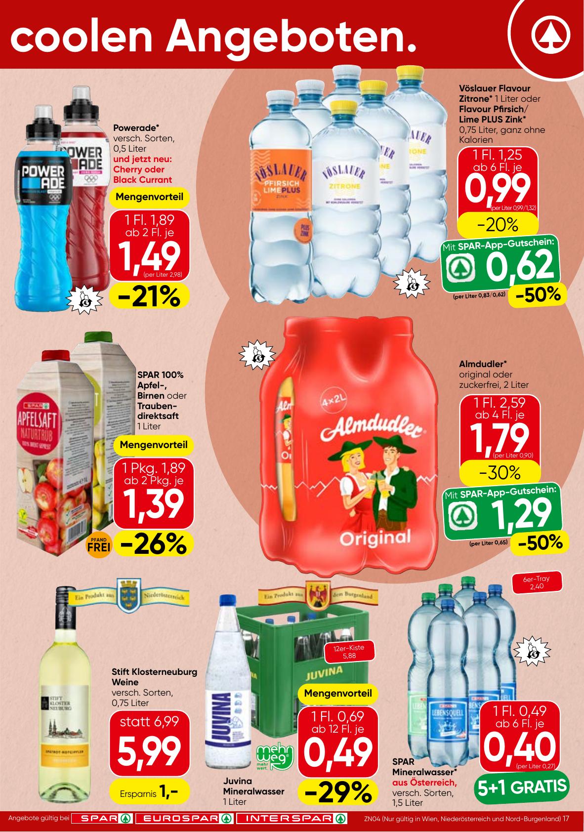 Spar flyer page