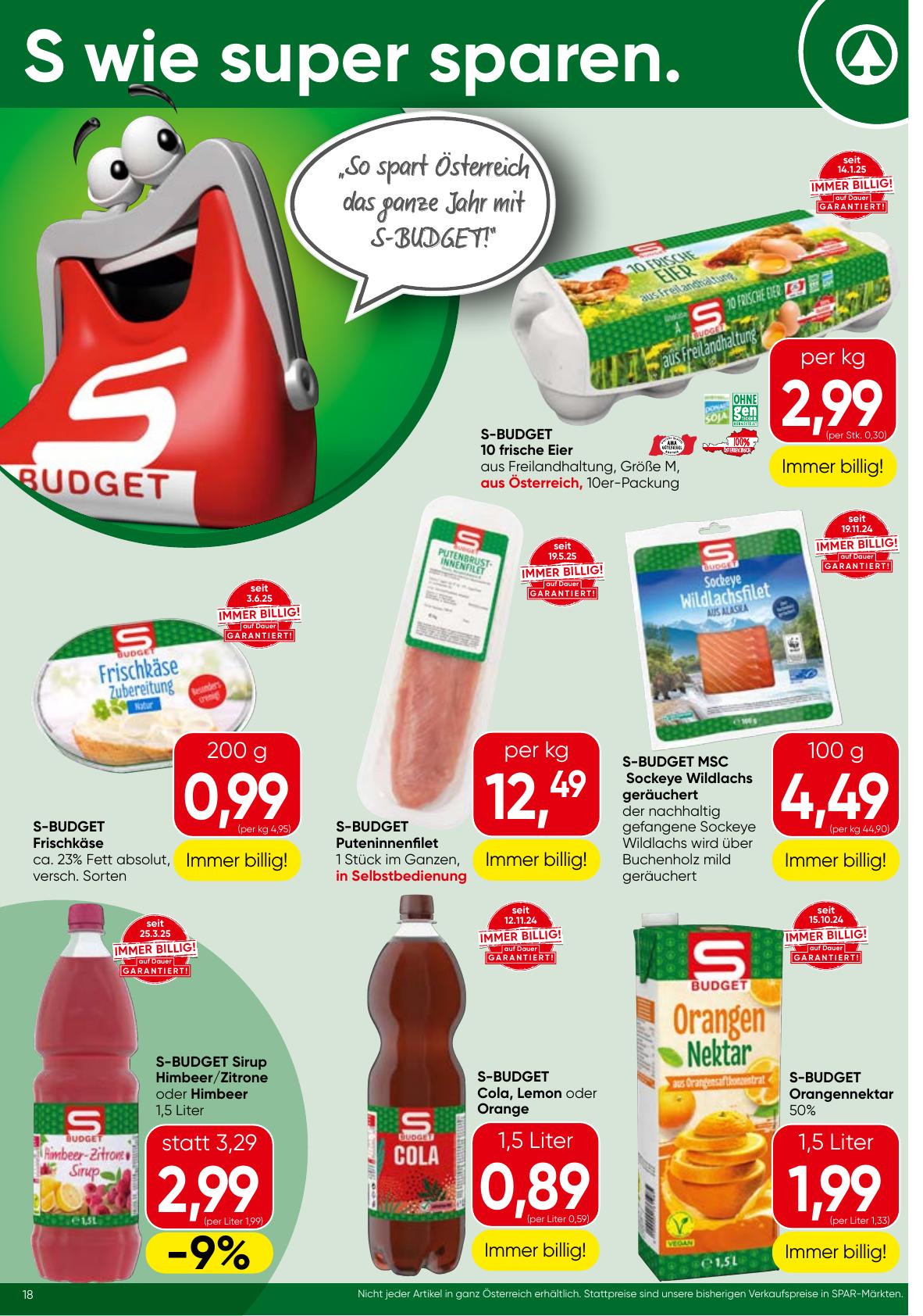 Spar flyer page