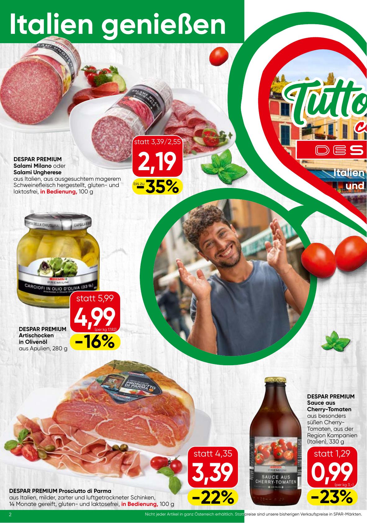 Spar flyer page