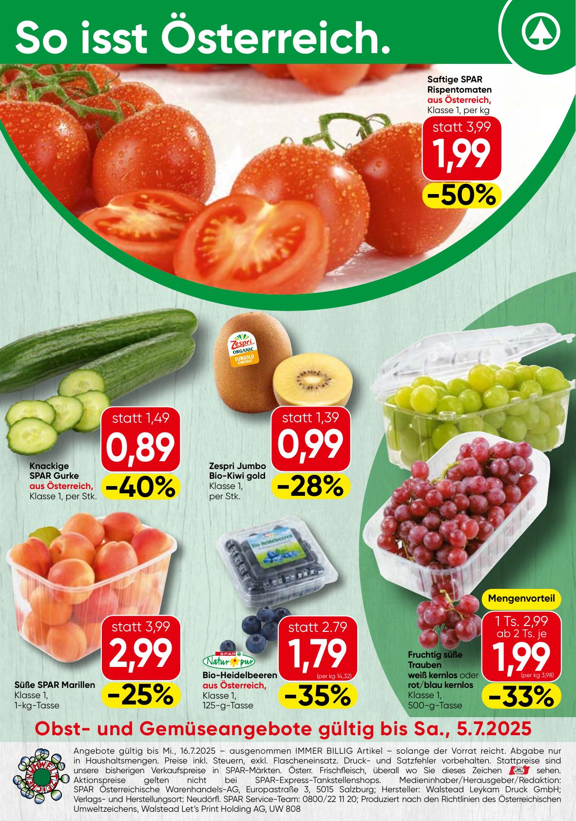 Spar flyer page