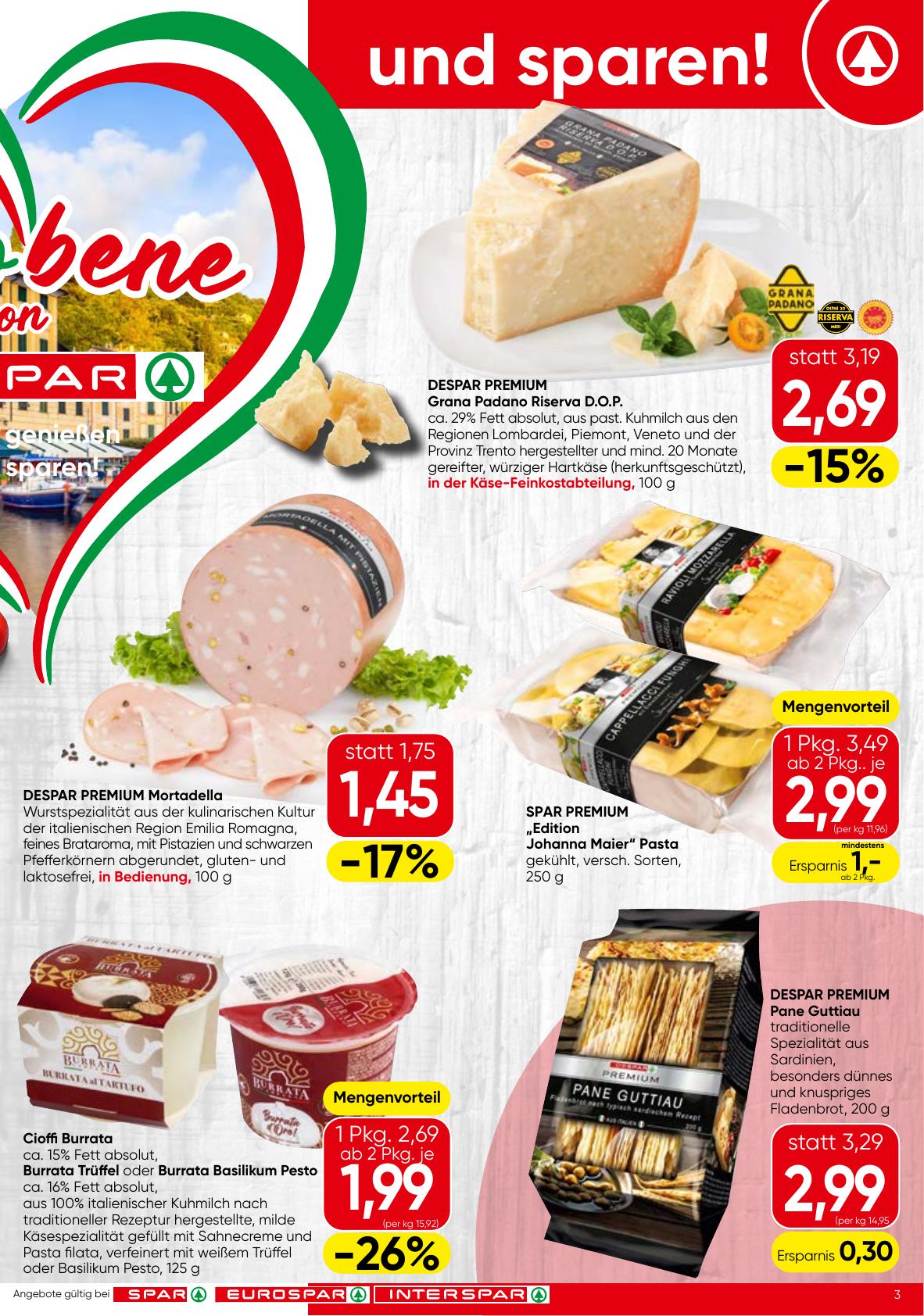 Spar flyer page