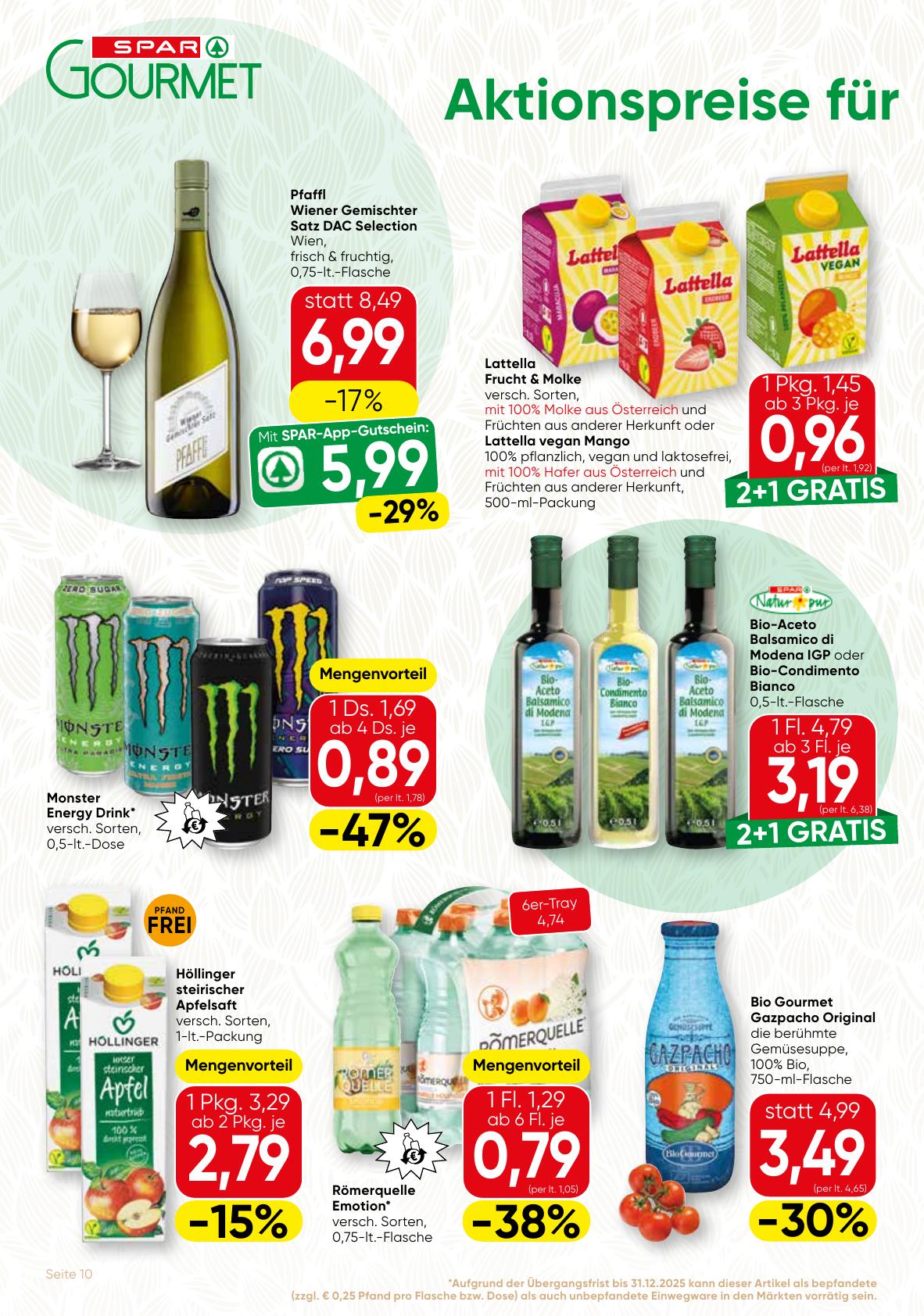Spar Gourmet flyer page