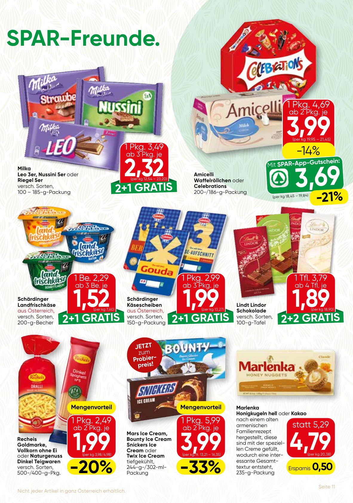 Spar Gourmet flyer page