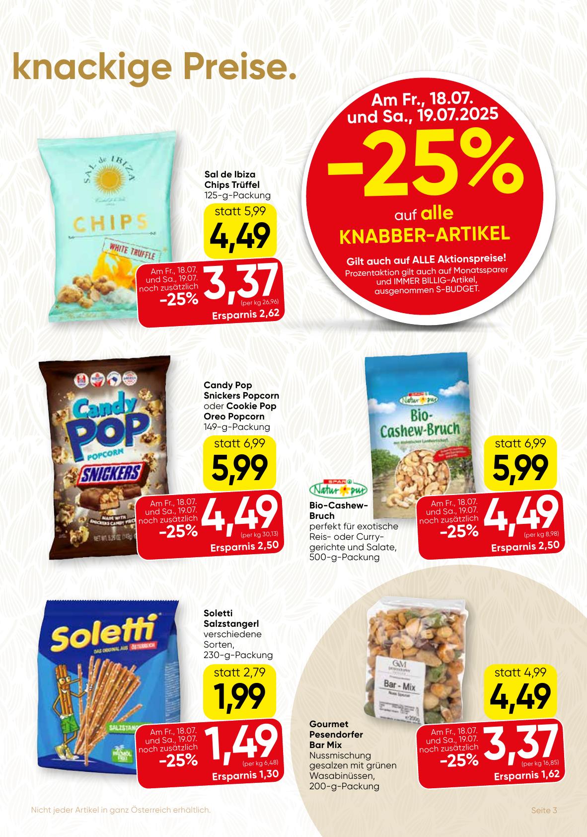 Spar Gourmet flyer page