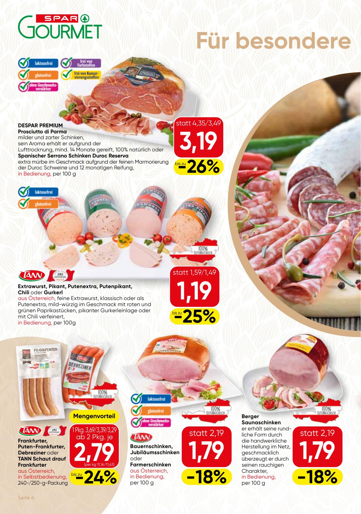 Spar Gourmet flyer page