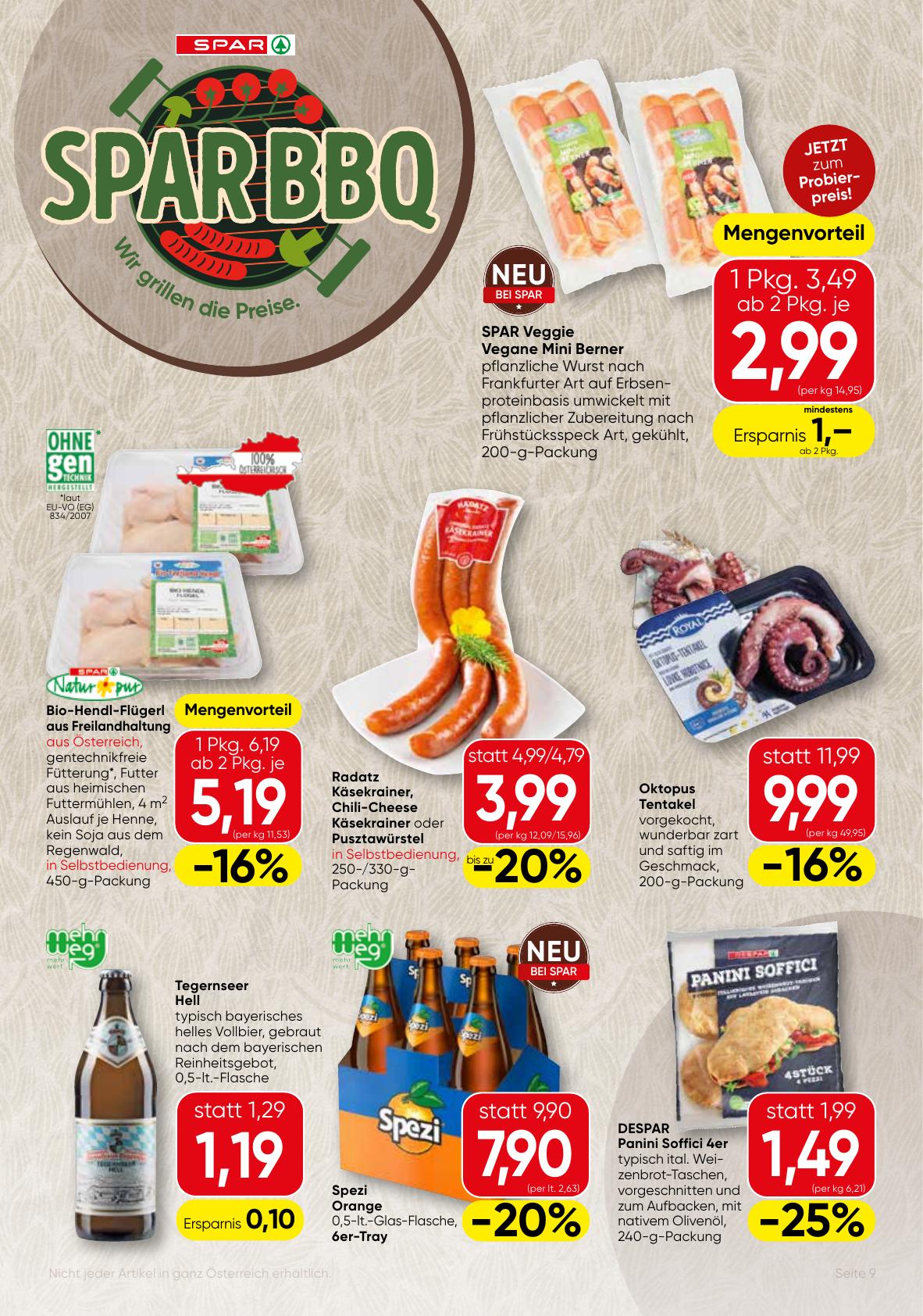 Spar Gourmet flyer page