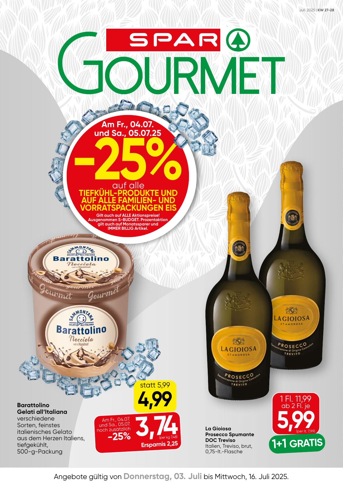 Spar Gourmet flyer page
