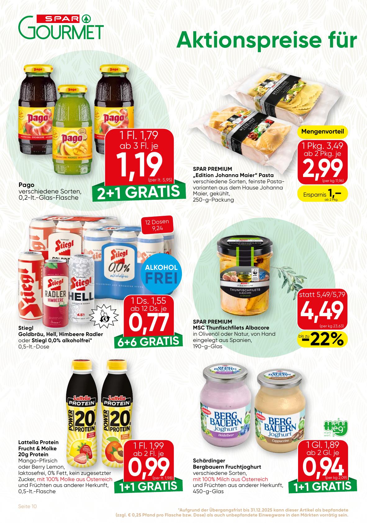 Spar Gourmet flyer page