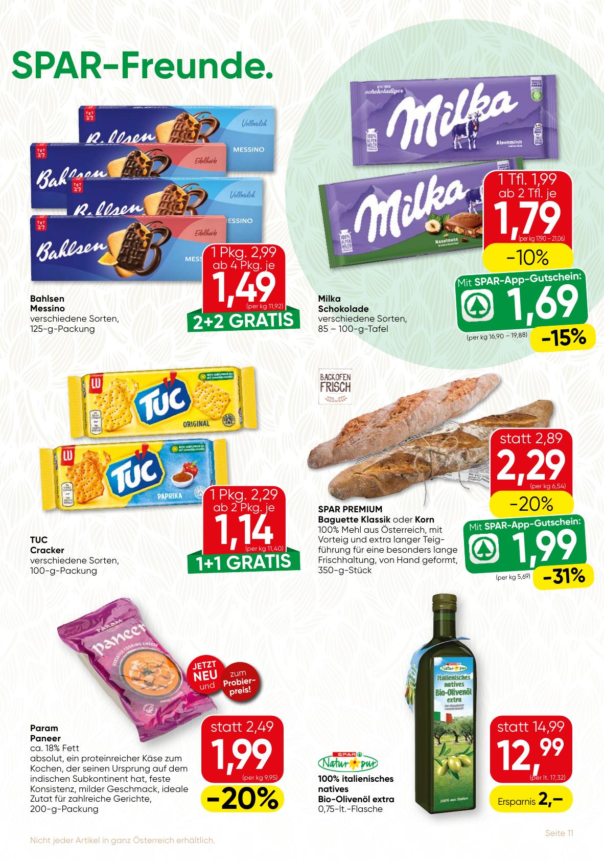 Spar Gourmet flyer page