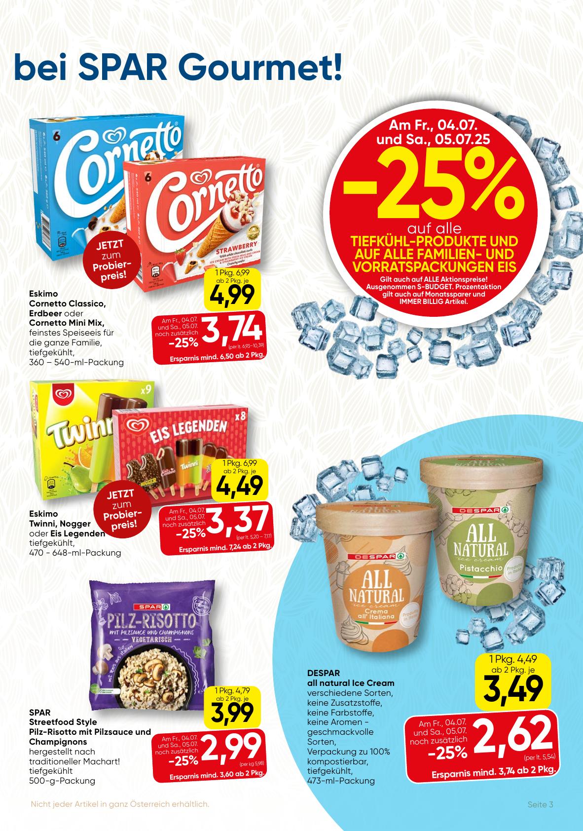Spar Gourmet flyer page