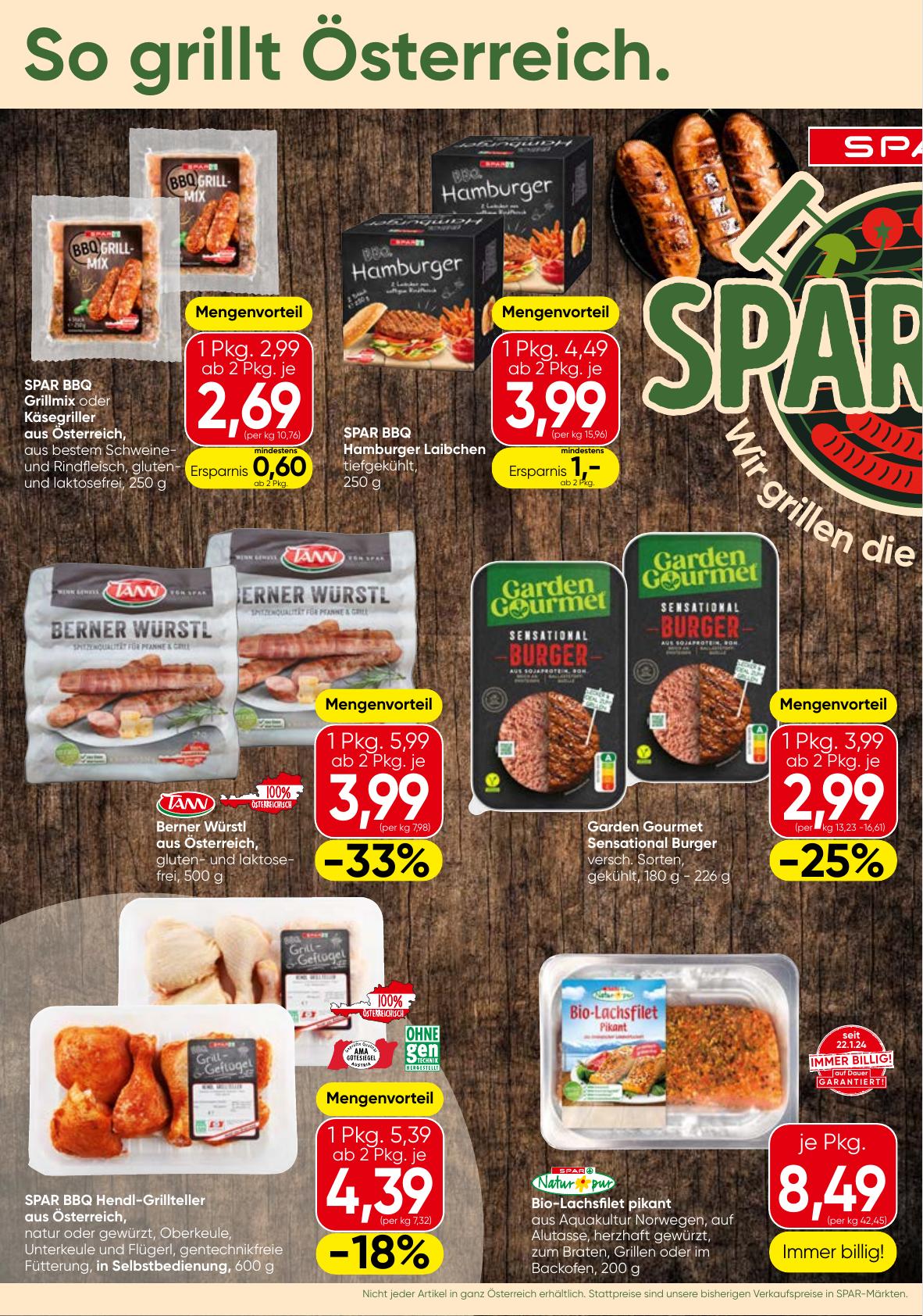 Spar Katalog flyer page