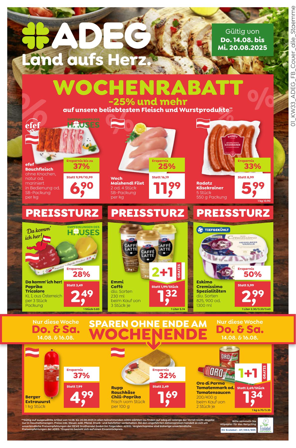 Adeg flyer page