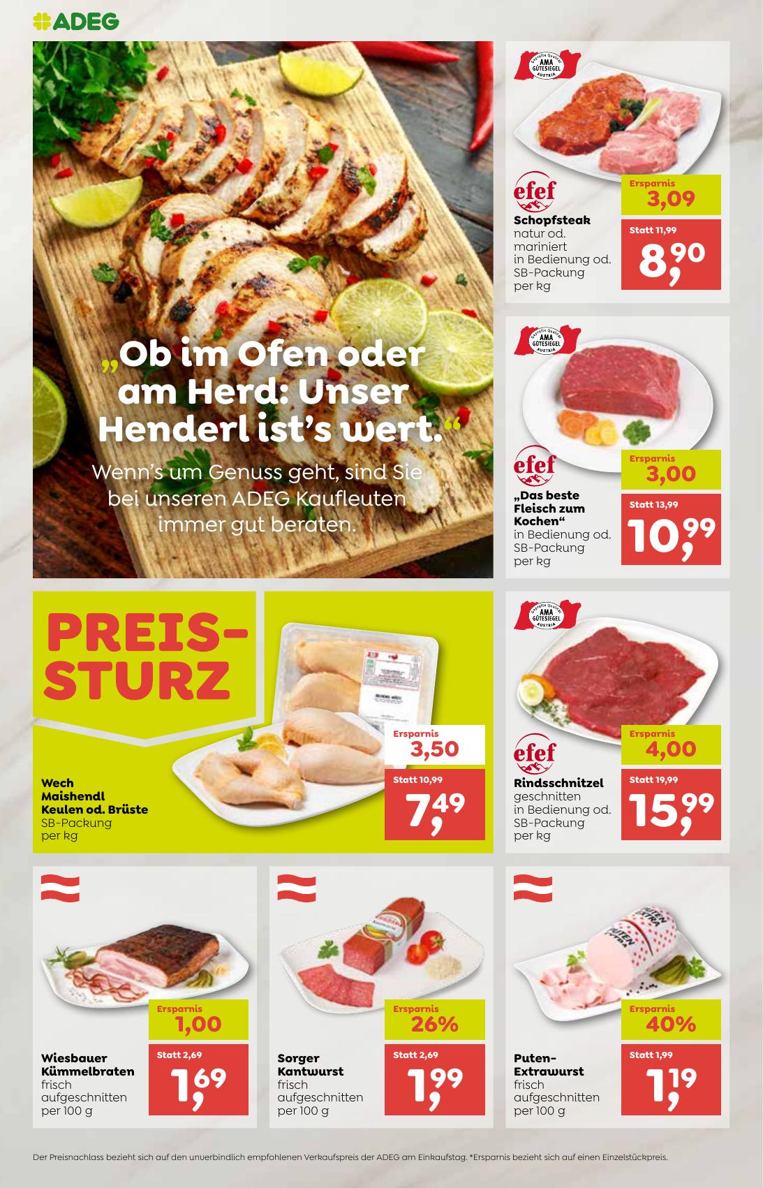 Adeg flyer page