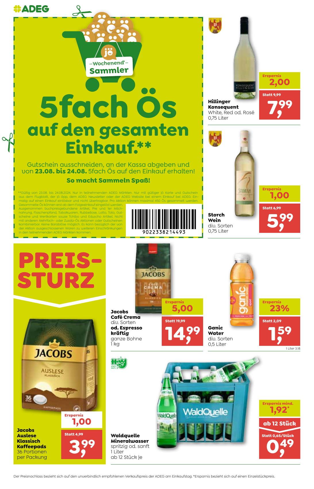 Adeg flyer page