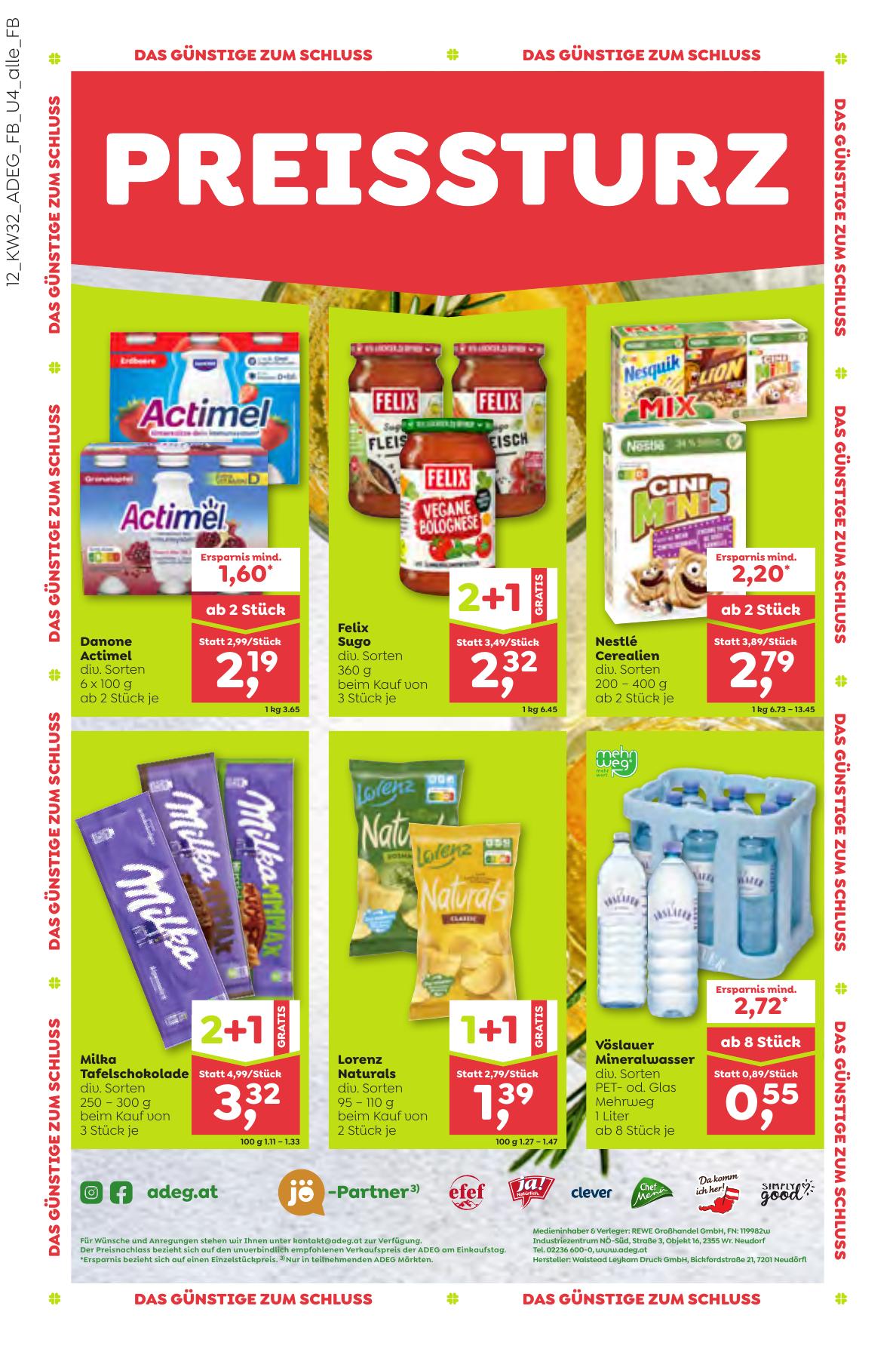 Adeg flyer page