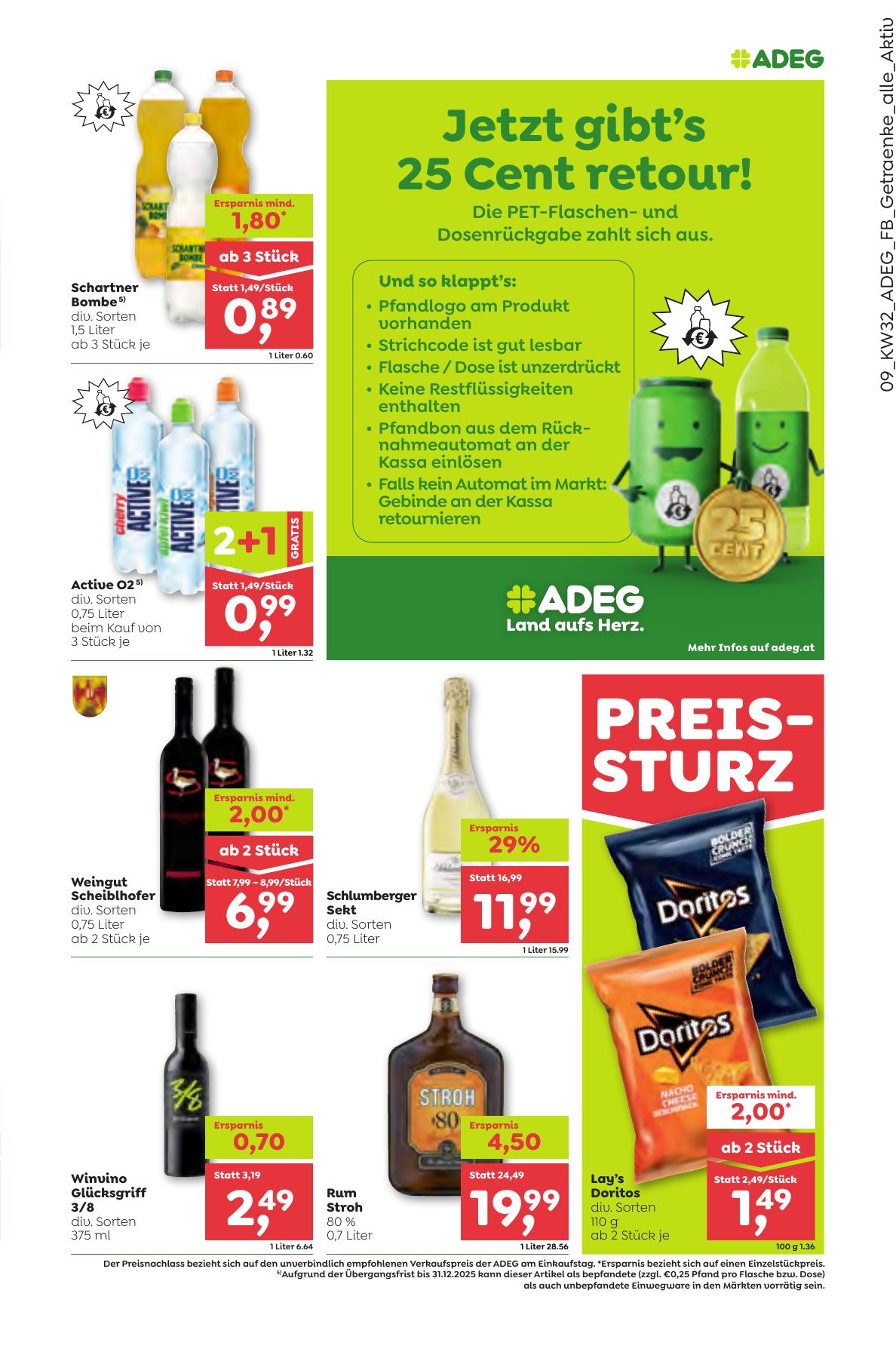 Adeg flyer page