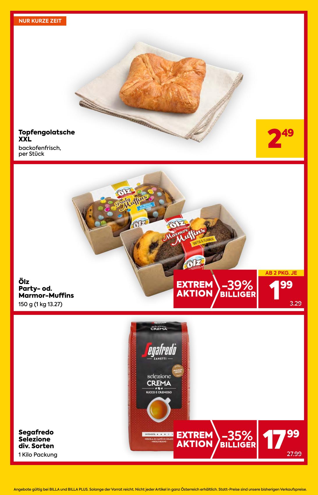 Billa flyer page