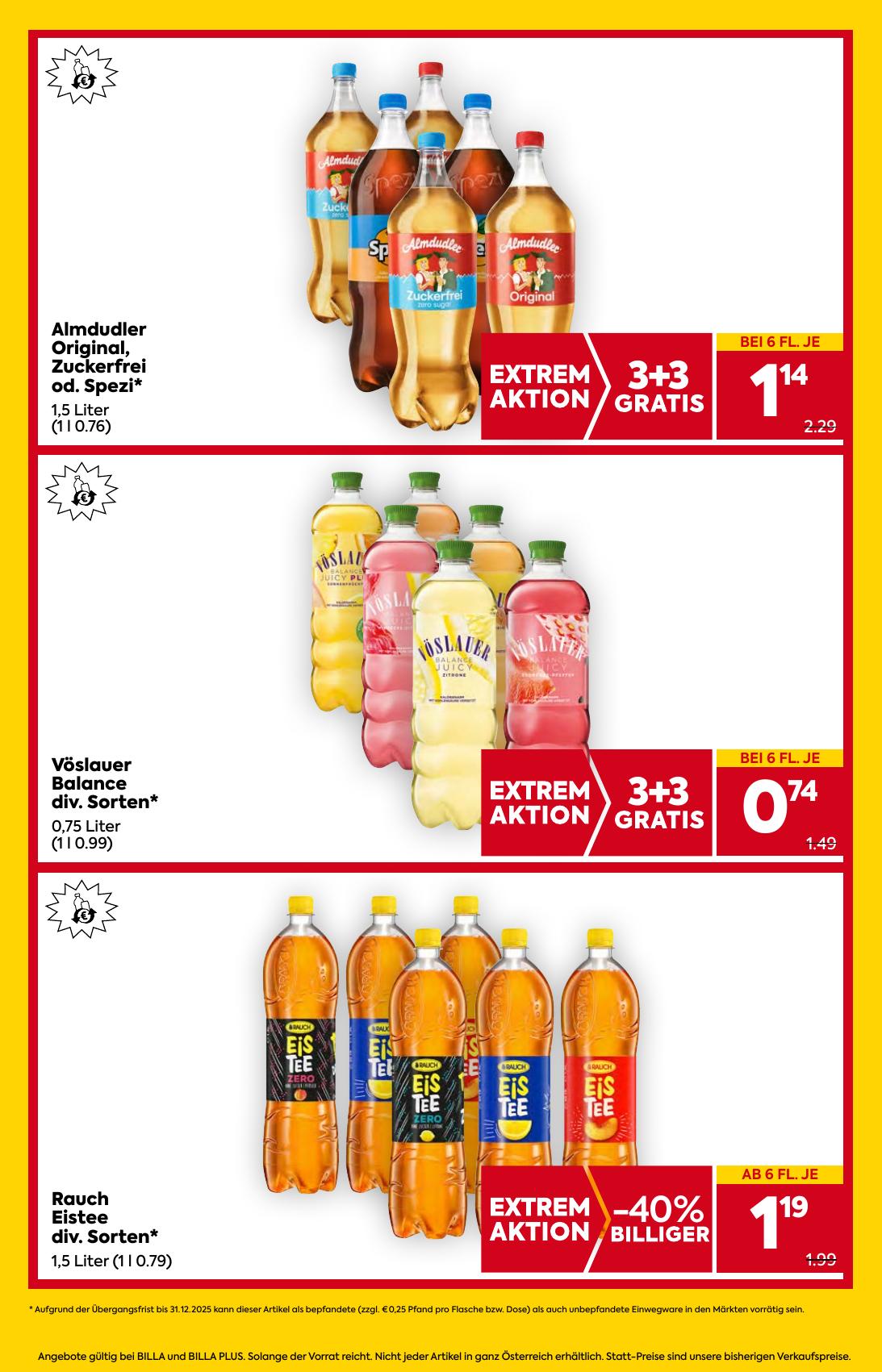 Billa flyer page