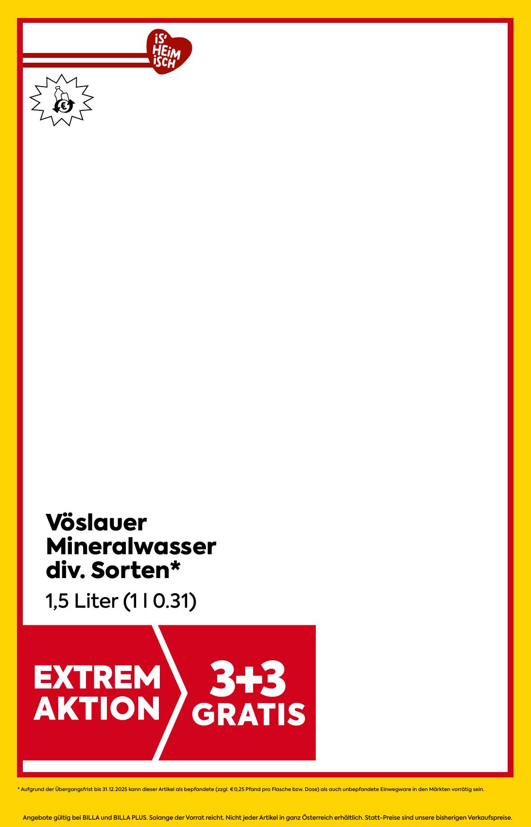 Billa flyer page