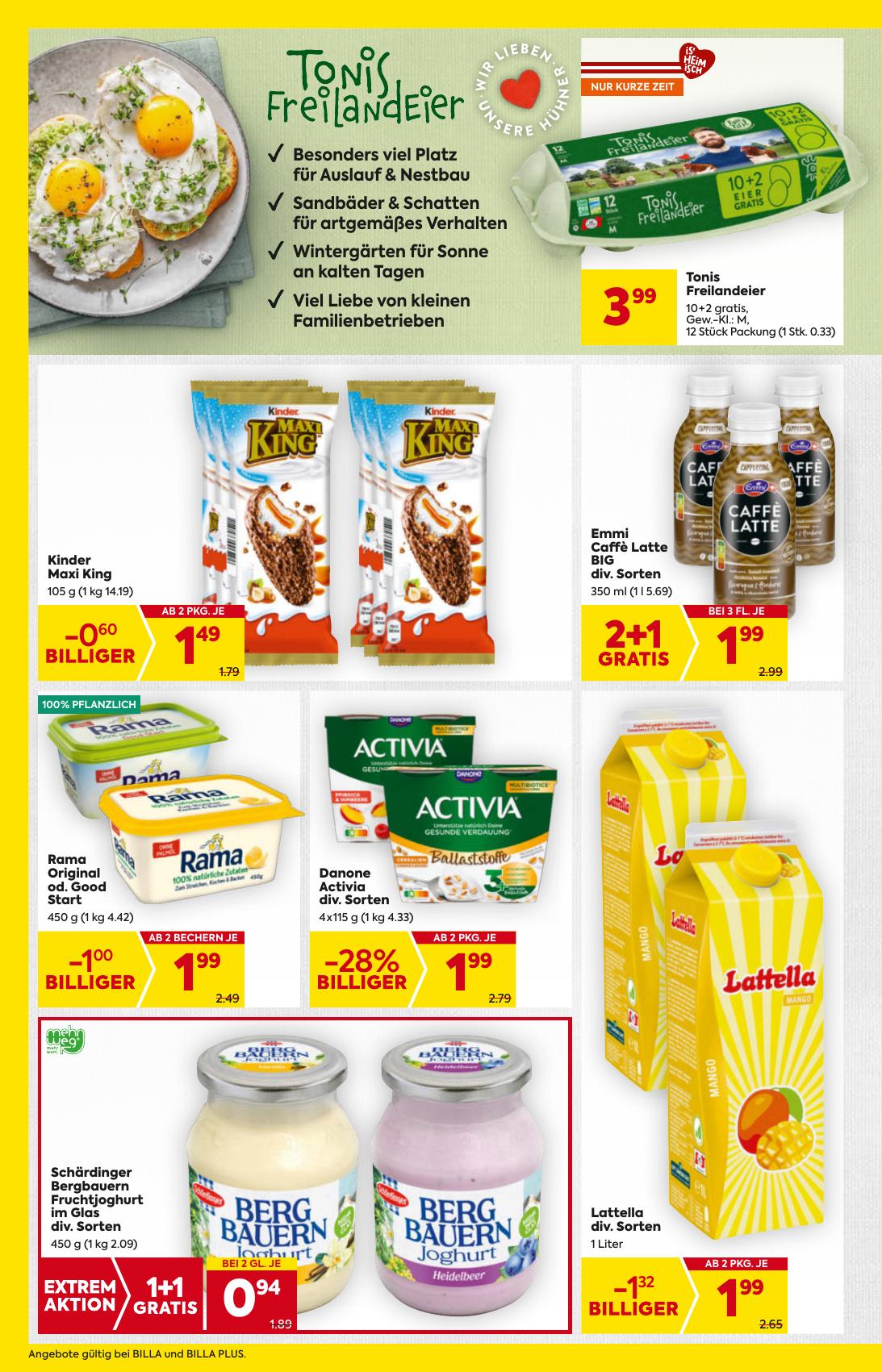 Billa flyer page