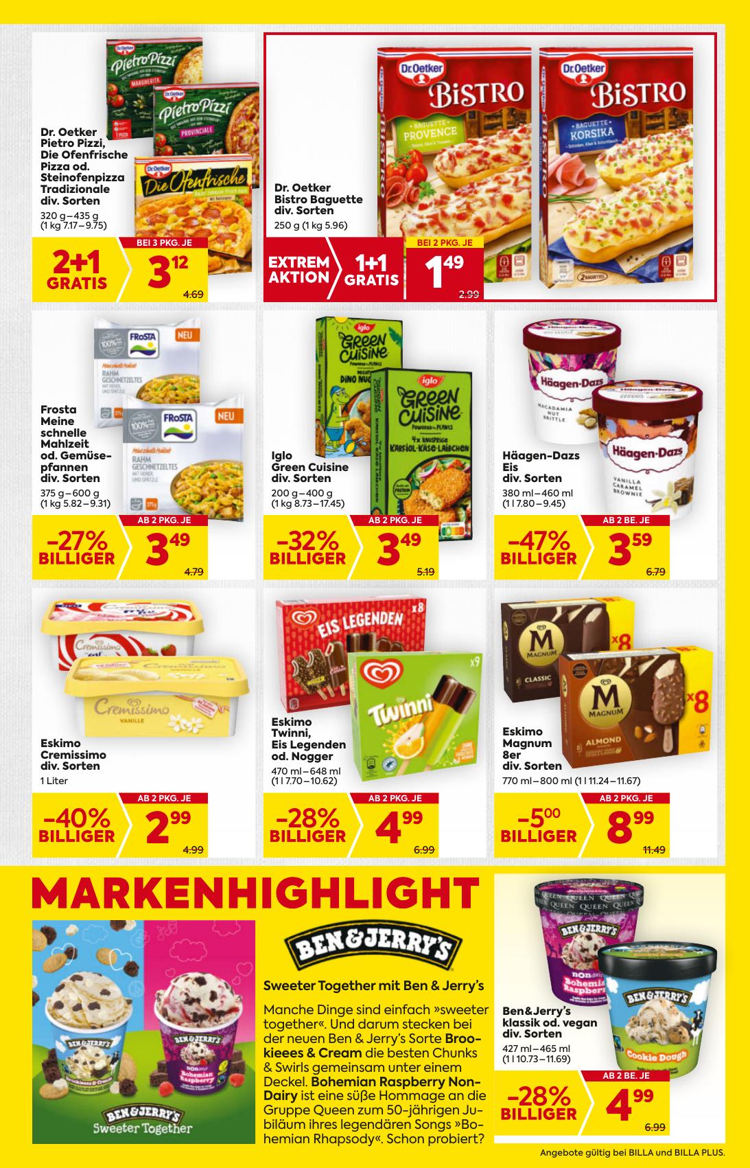 Billa flyer page