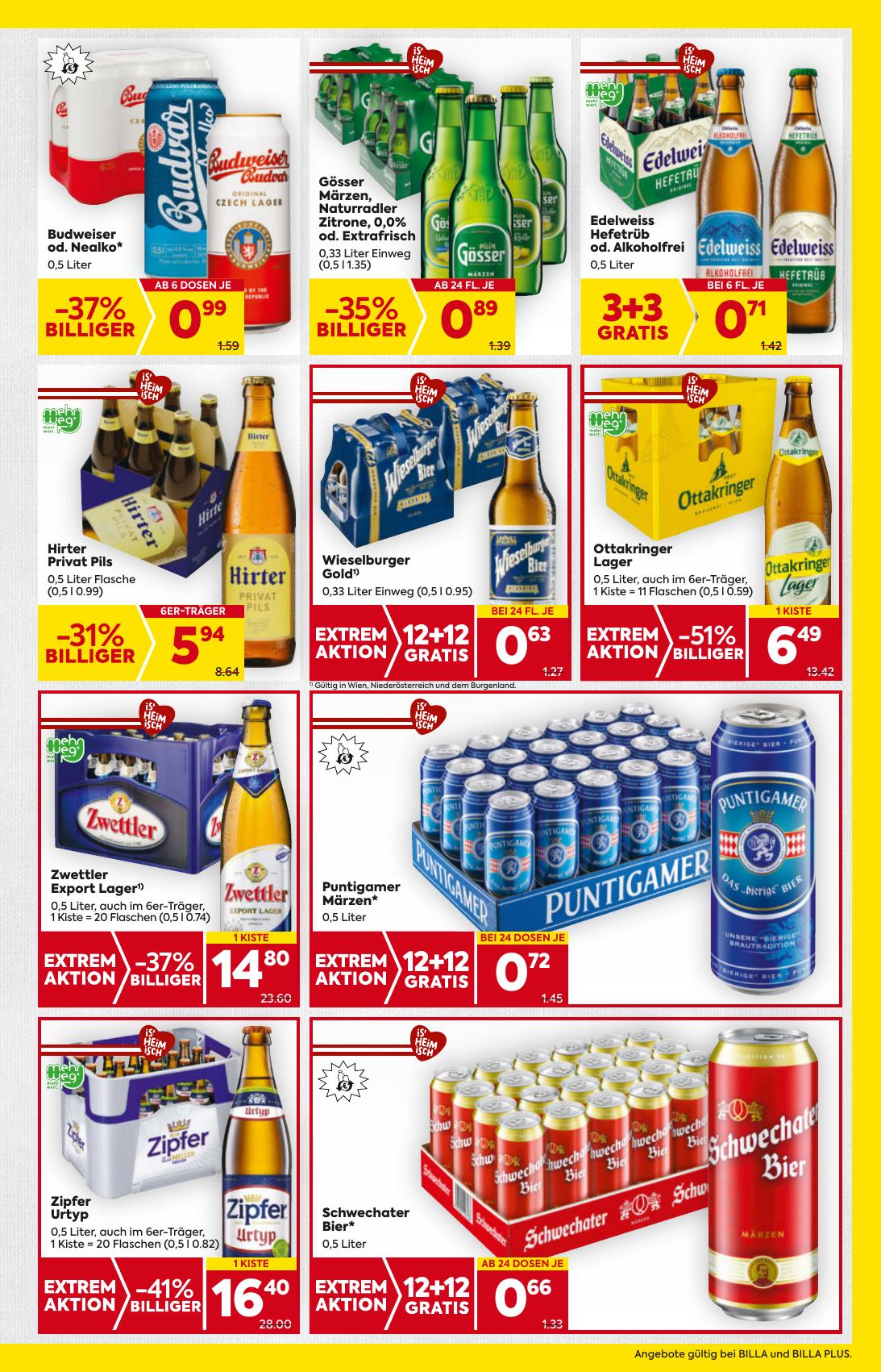 Billa flyer page