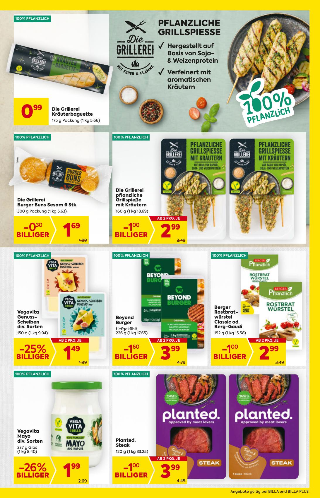 Billa flyer page