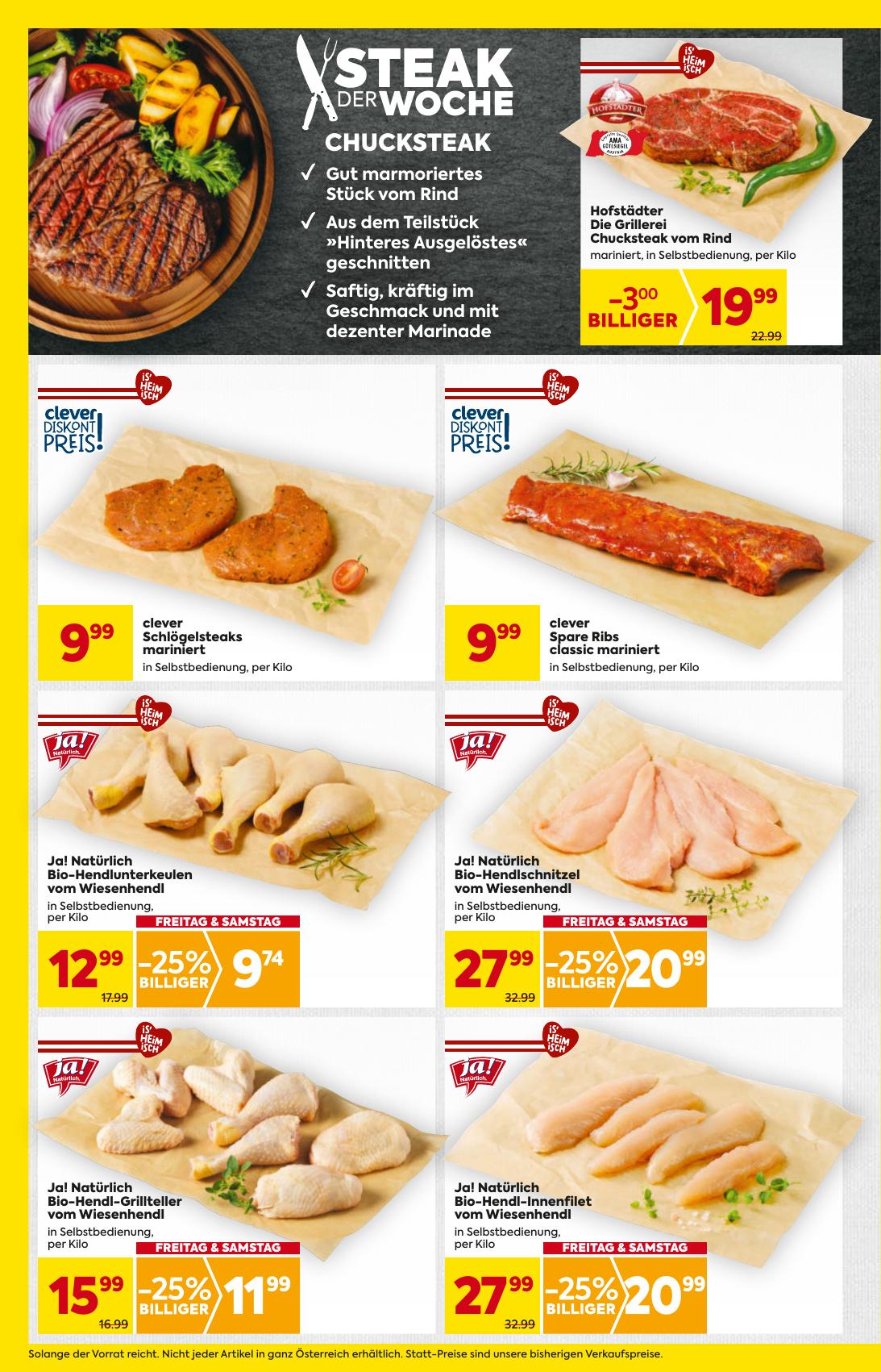Billa flyer page