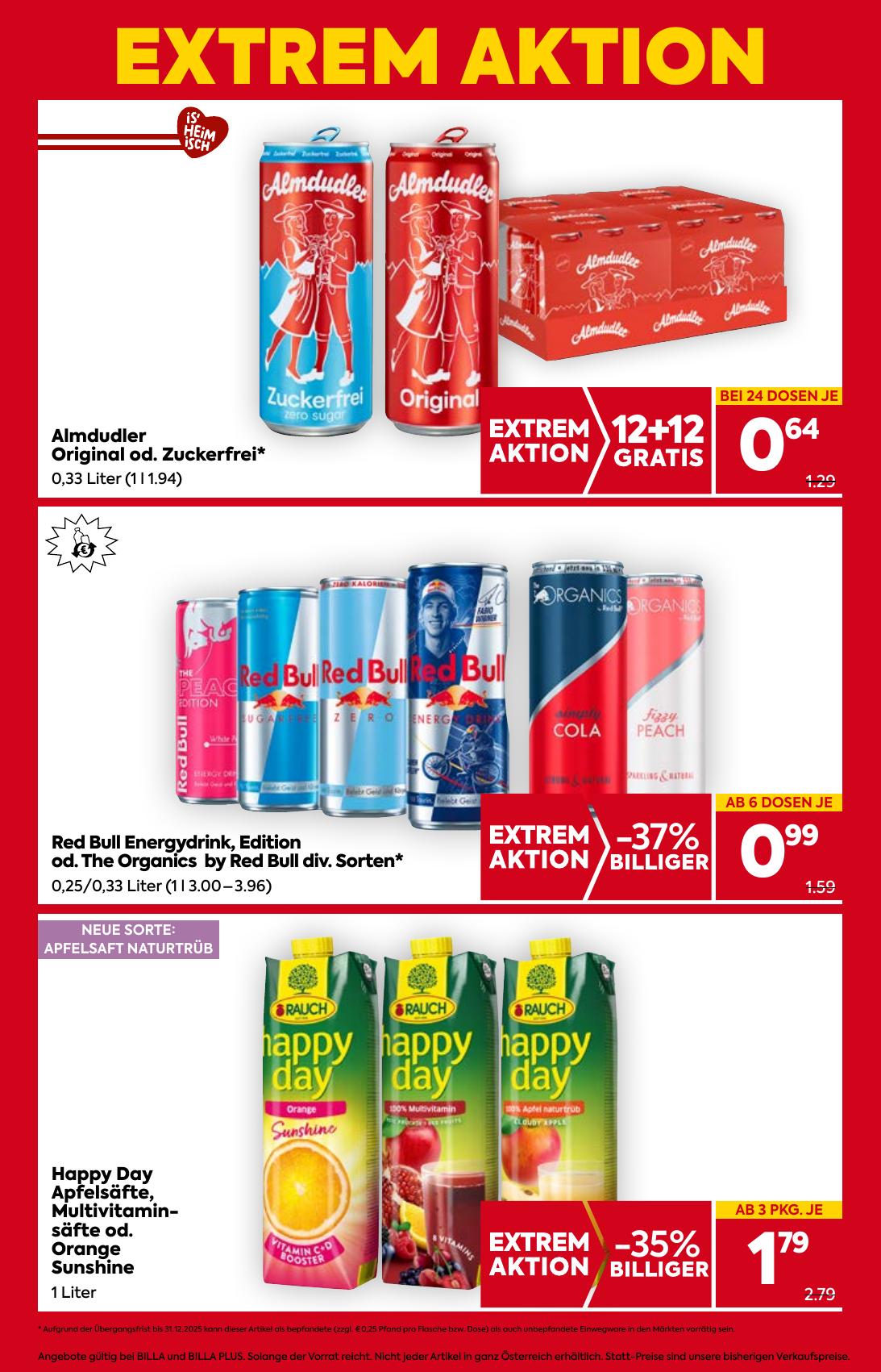 Billa flyer page