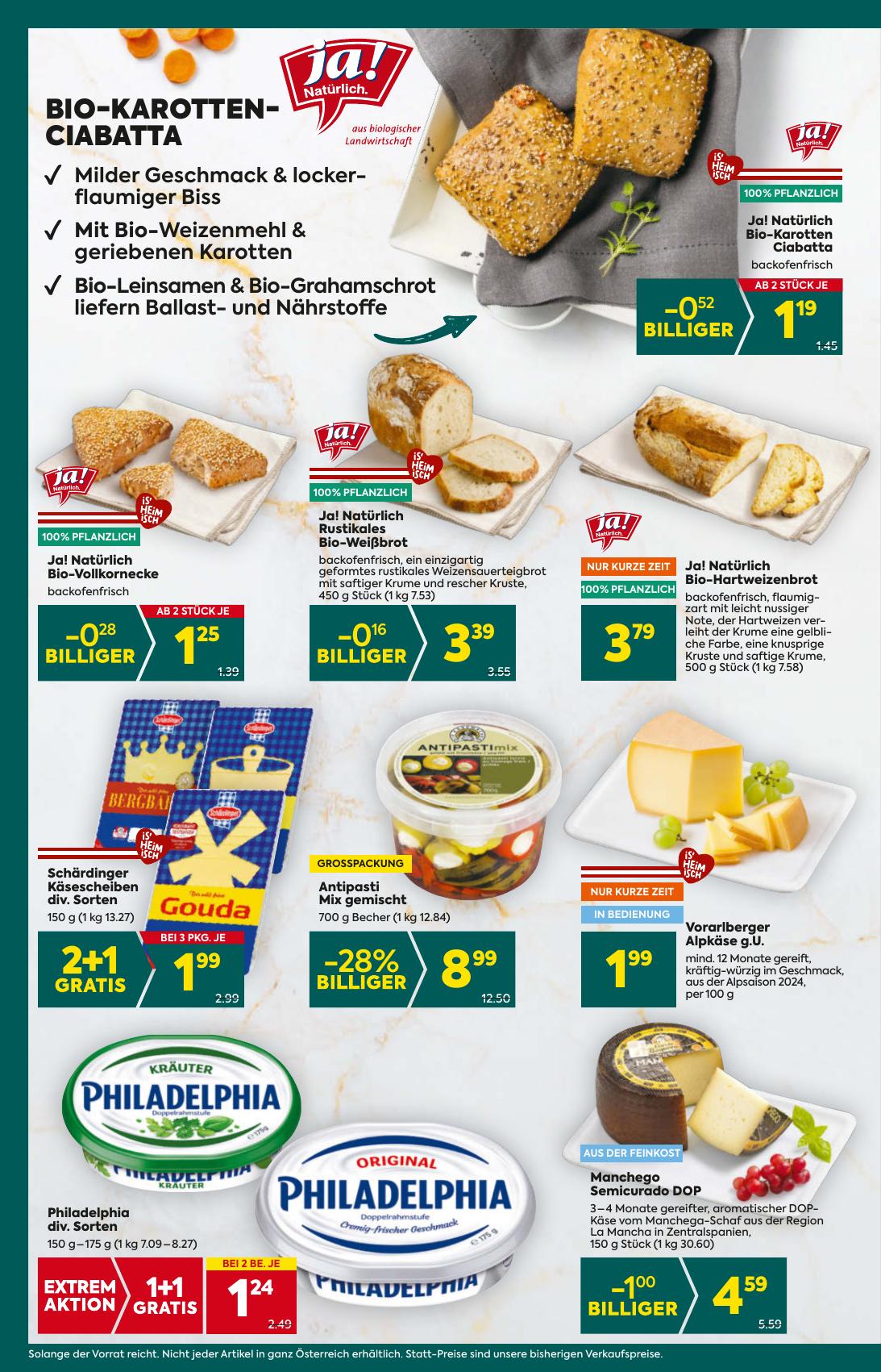 Billa Plus flyer page
