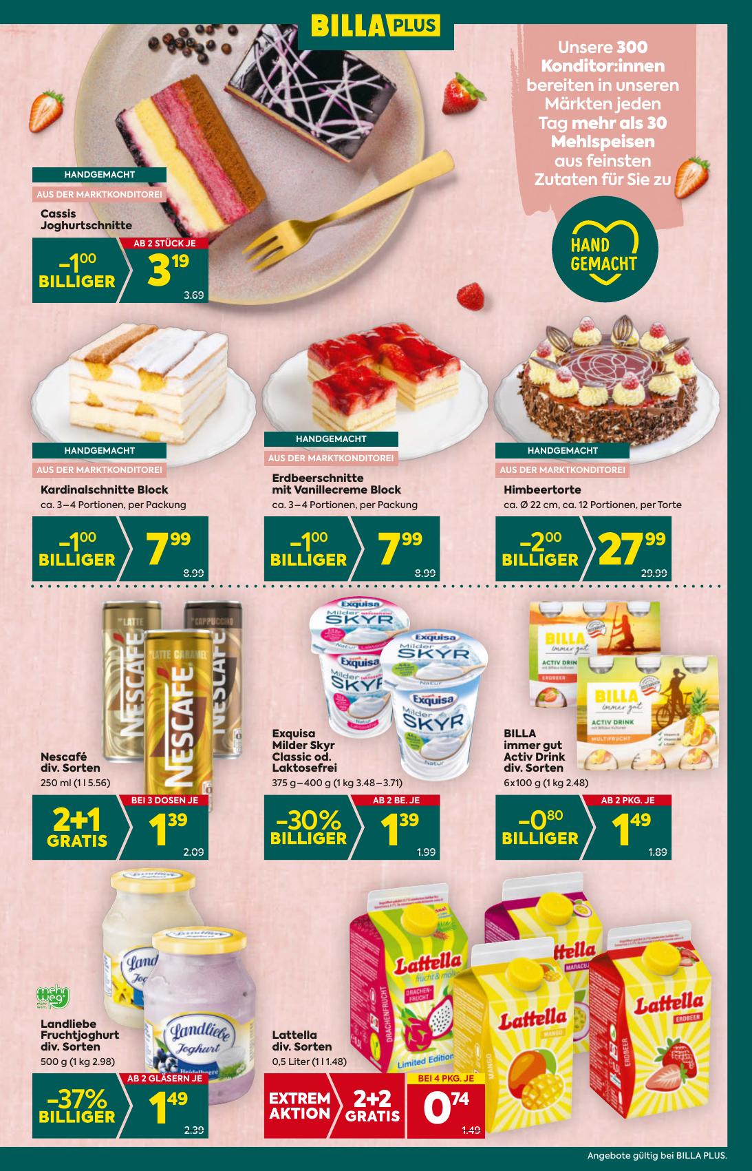 Billa Plus flyer page