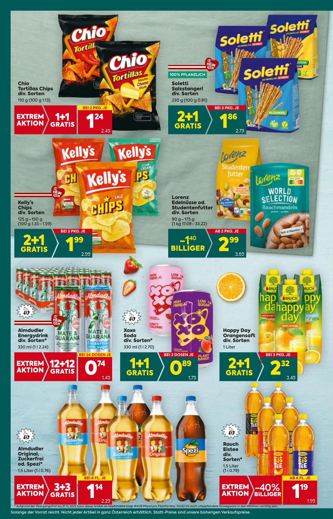 Billa Plus flyer page