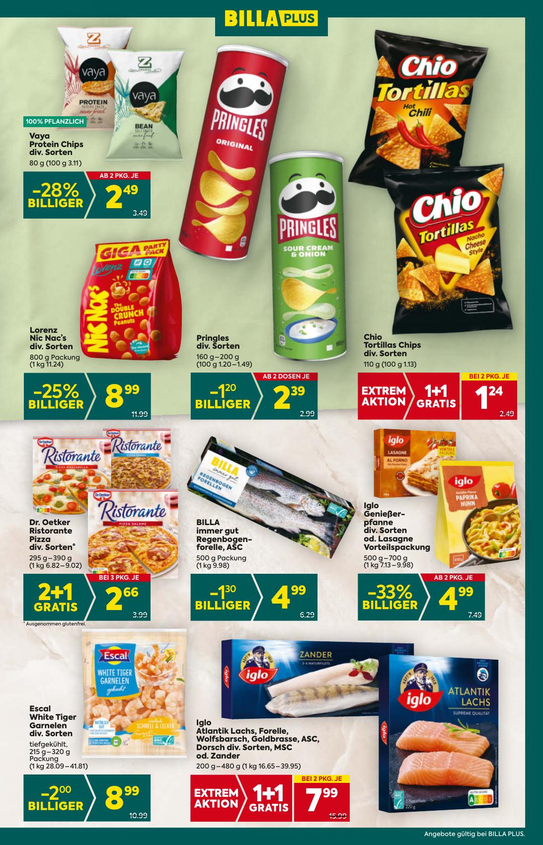 Billa Plus flyer page