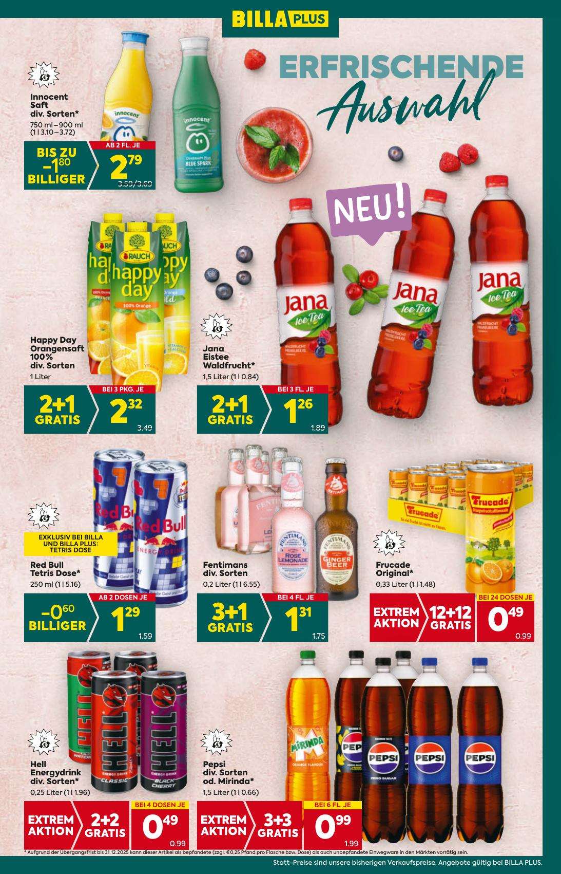 Billa Plus flyer page