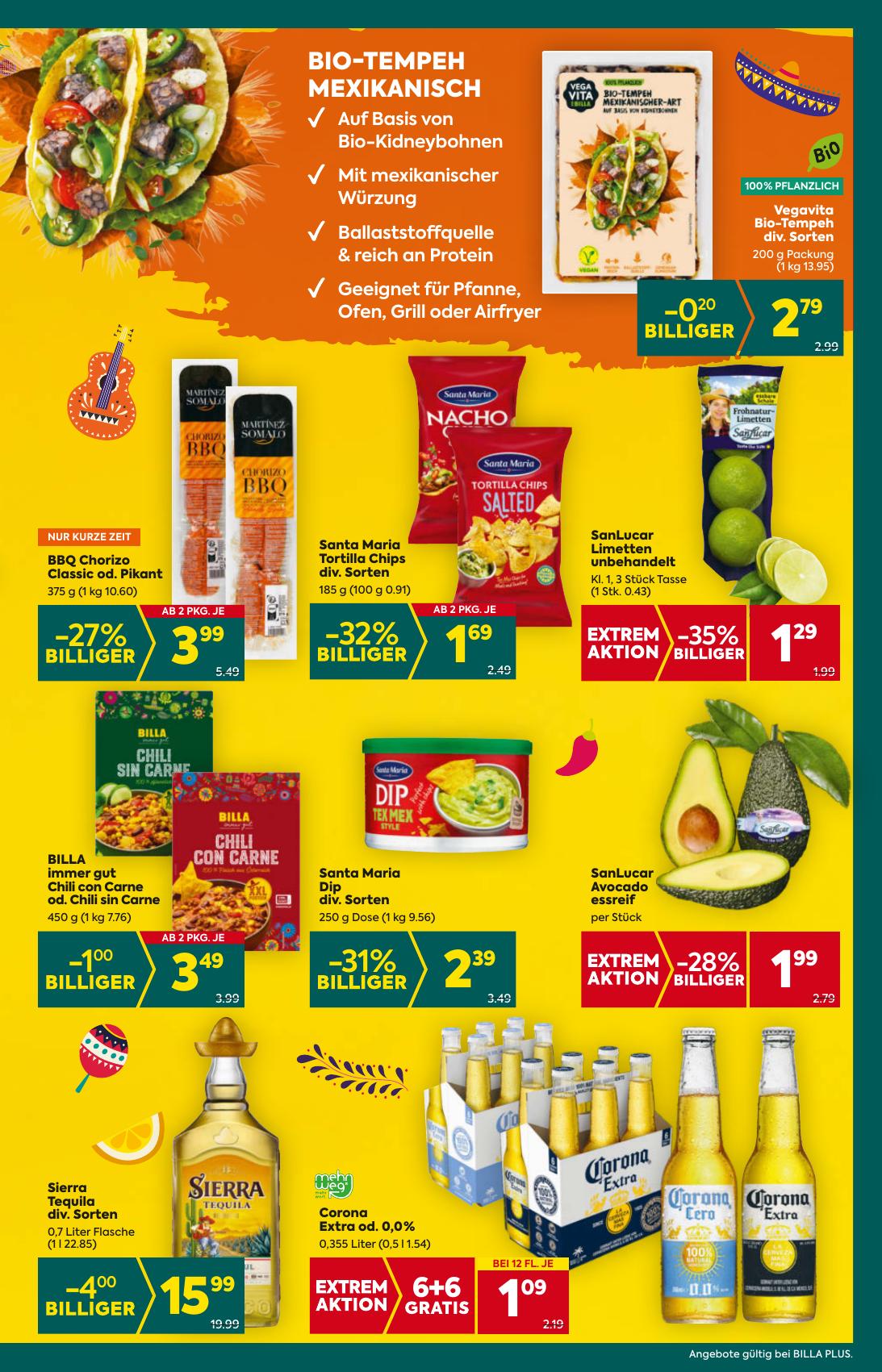 Billa Plus flyer page