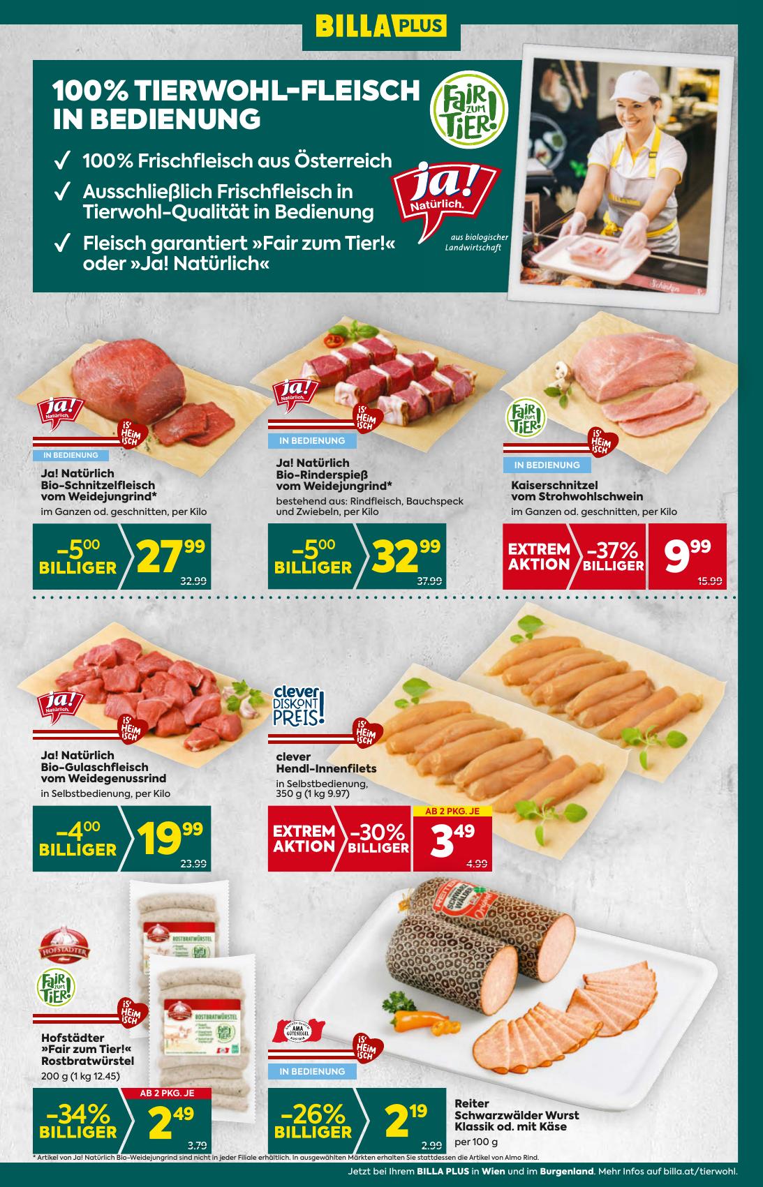 Billa Plus flyer page