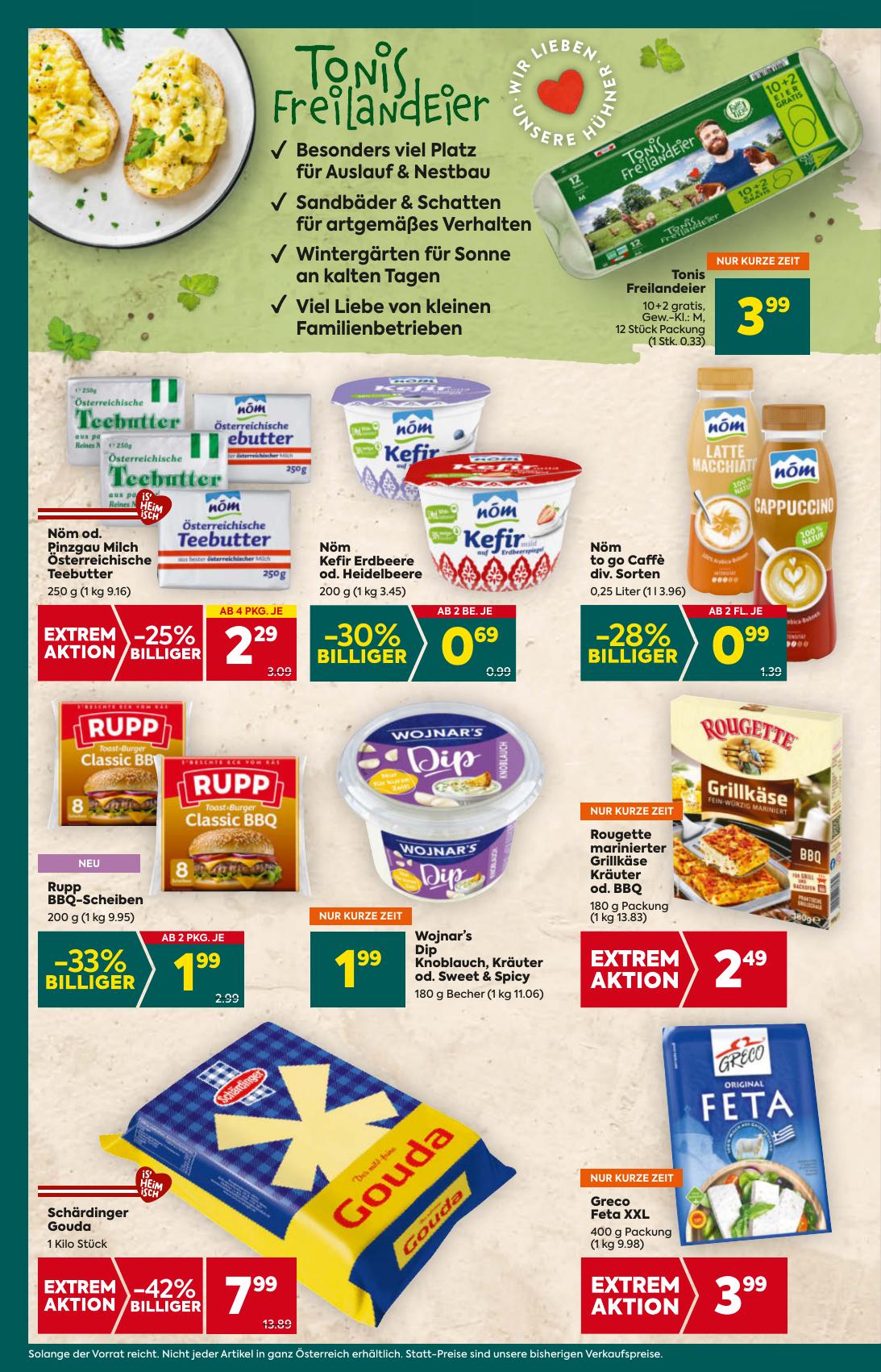 Billa Plus flyer page