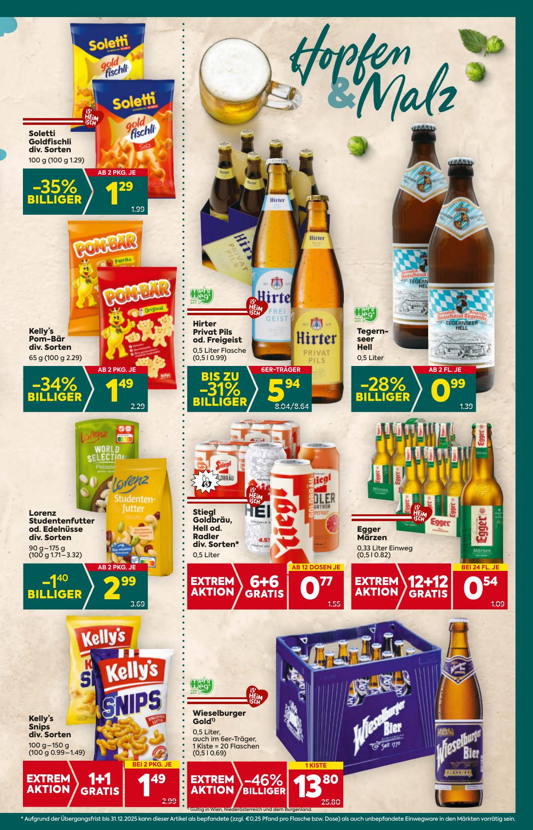 Billa Plus flyer page
