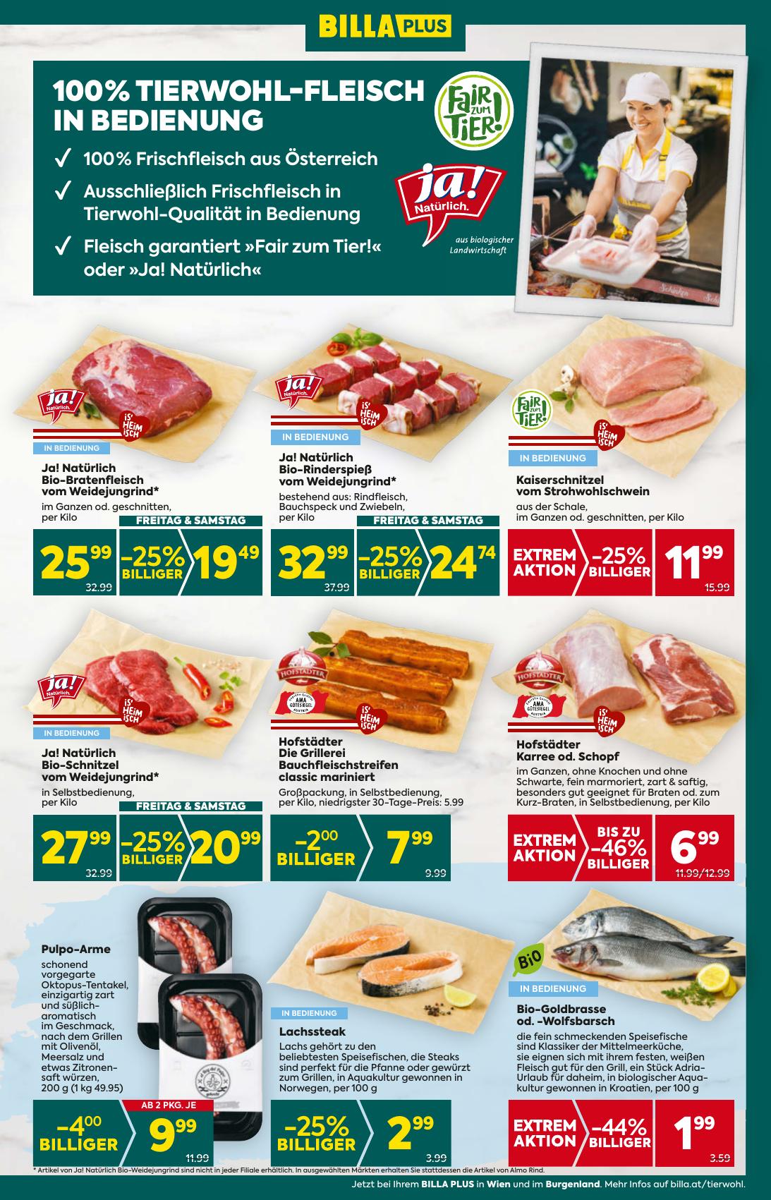 Billa Plus flyer page