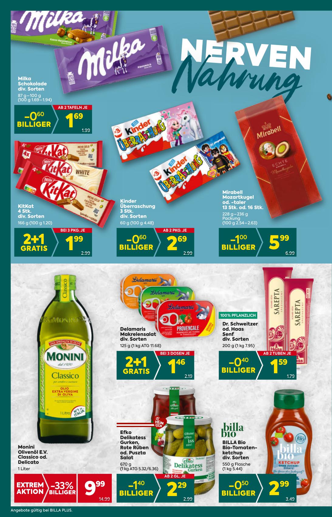 Billa Plus flyer page