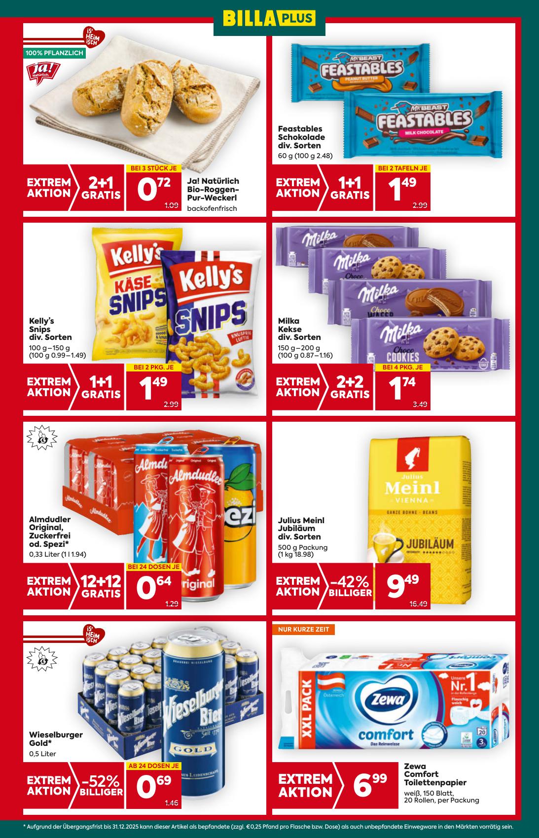 Billa Plus flyer page