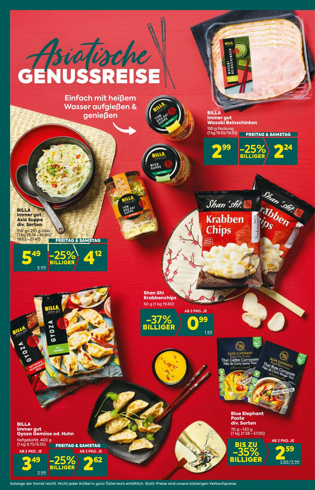 Billa Plus flyer page