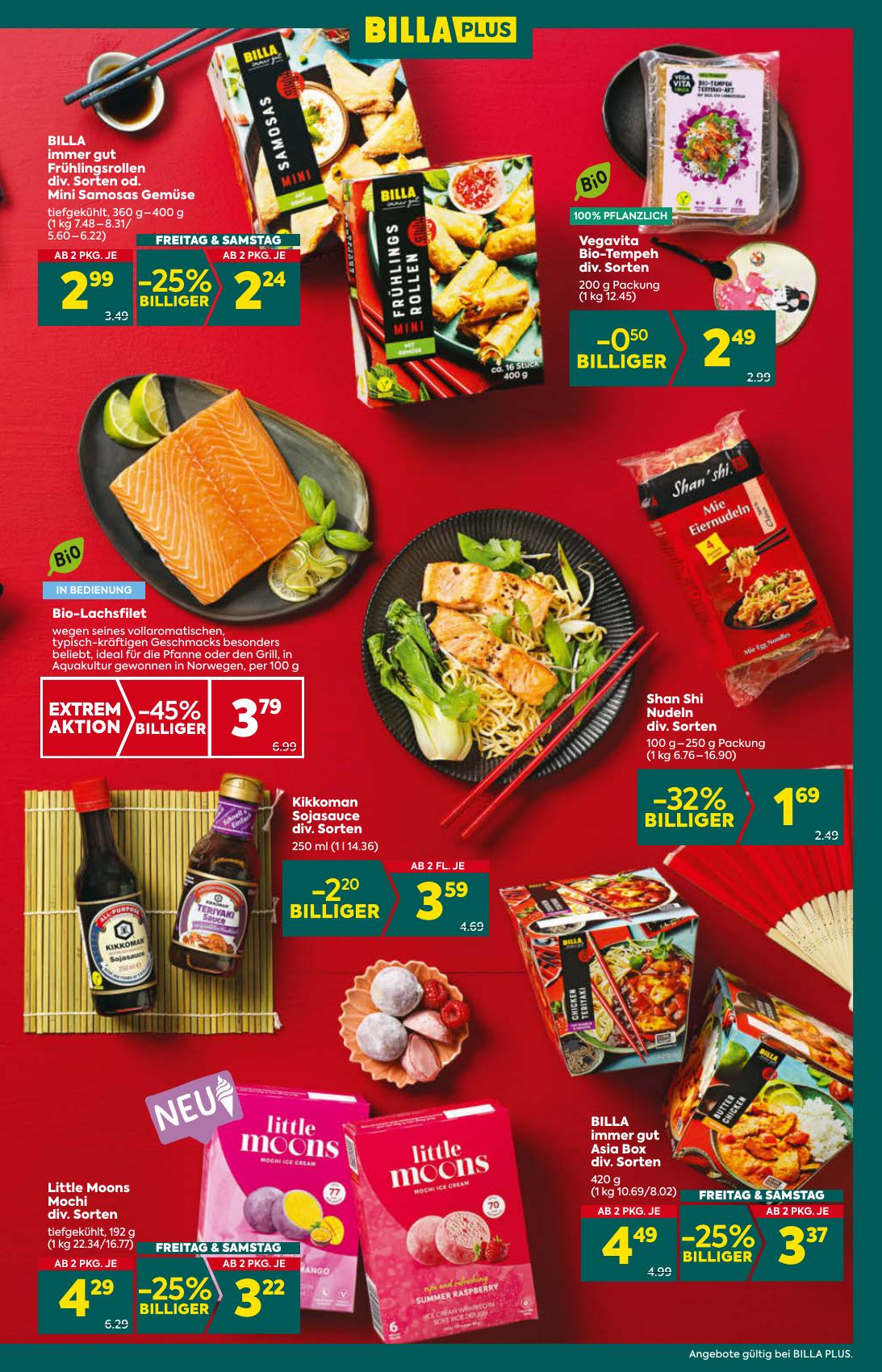 Billa Plus flyer page