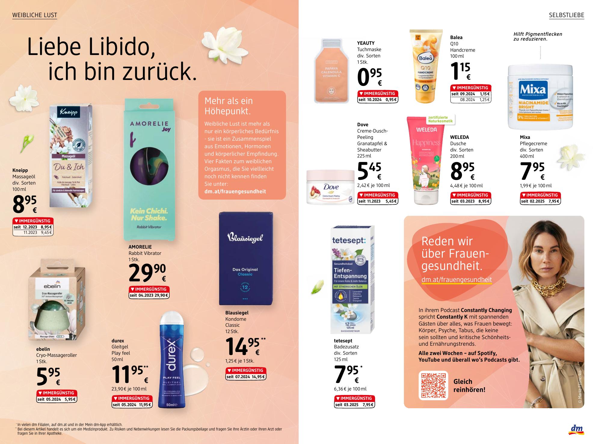 DM Drogerie flyer page