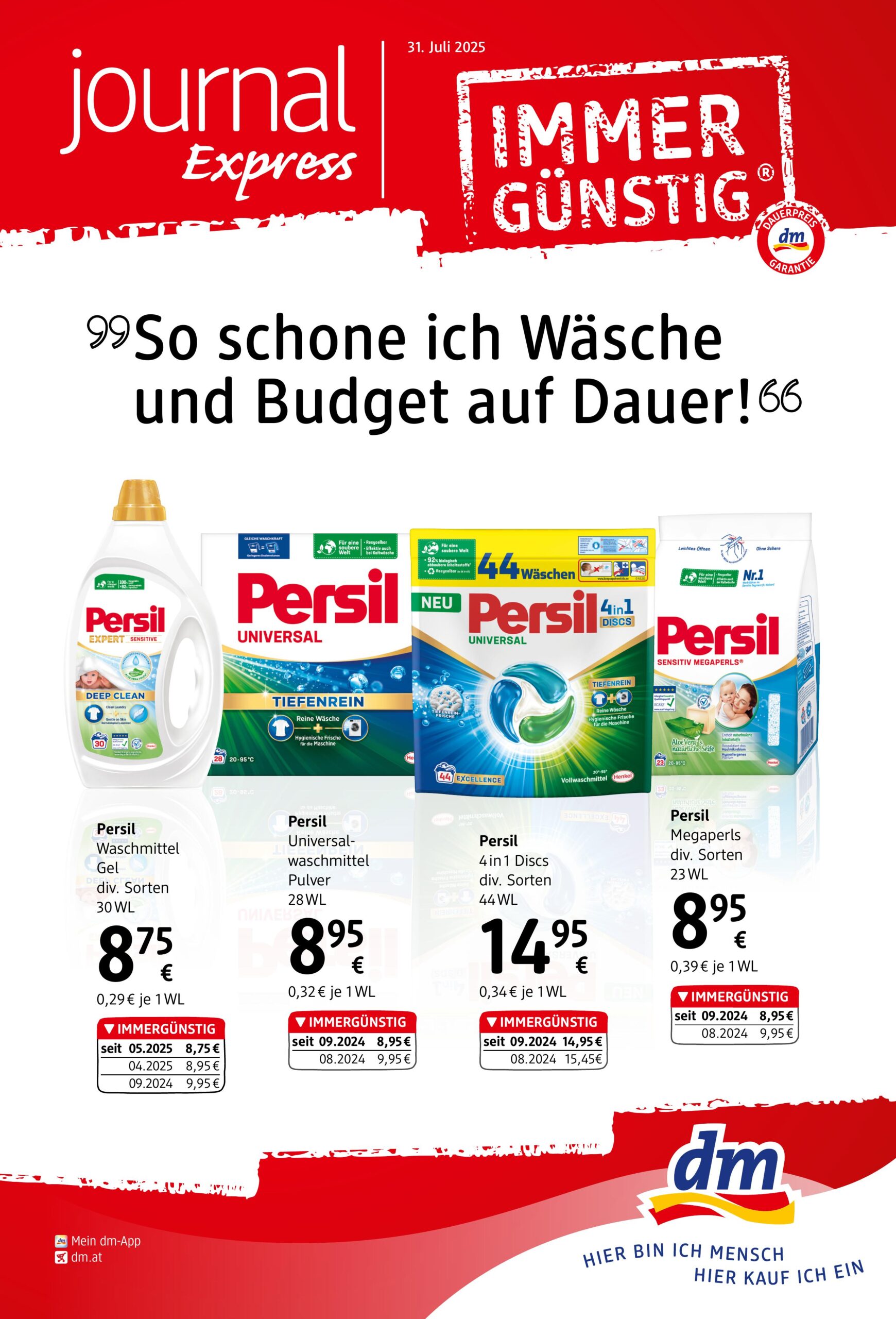 DM Drogerie Express flyer page