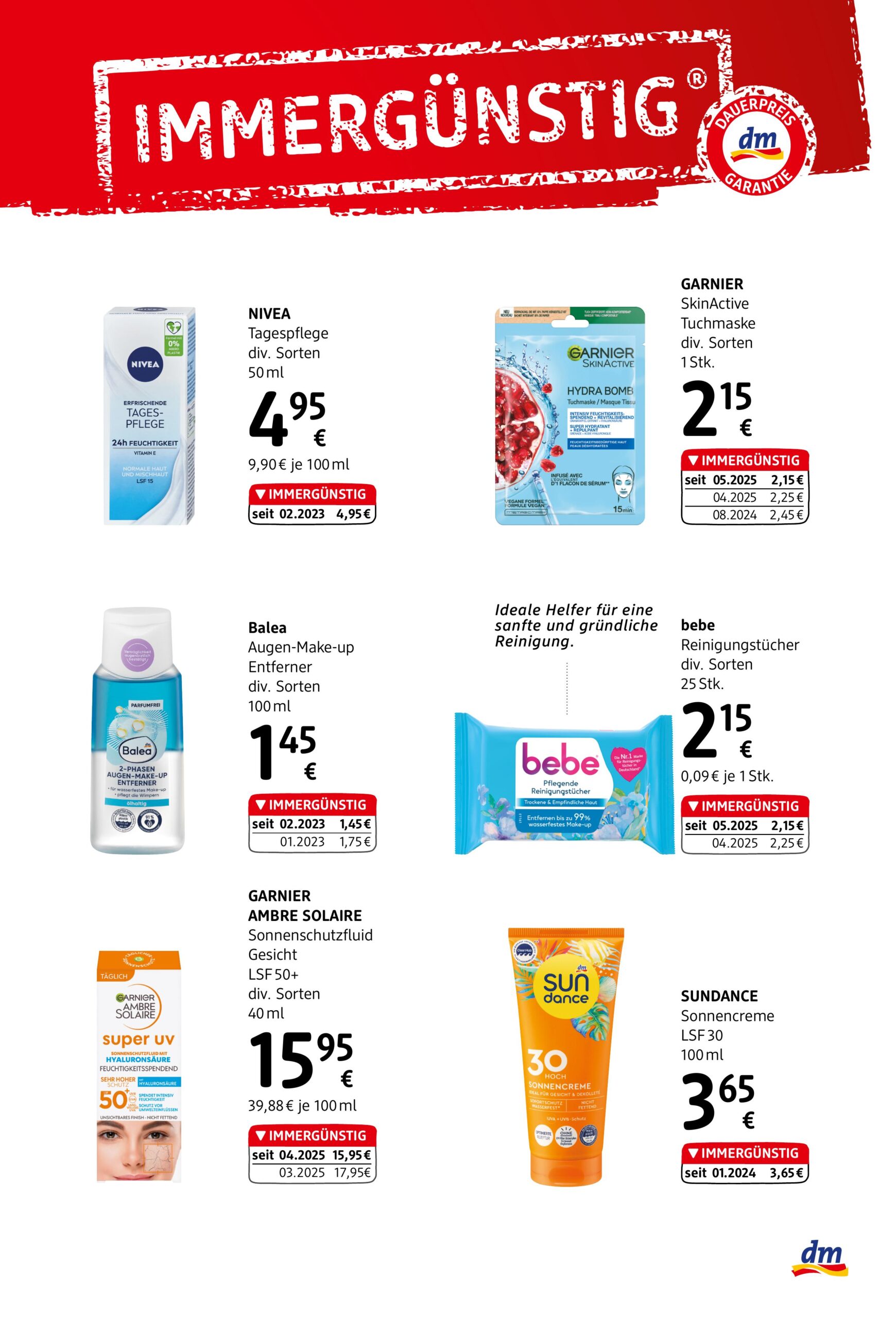 DM Drogerie Express flyer page