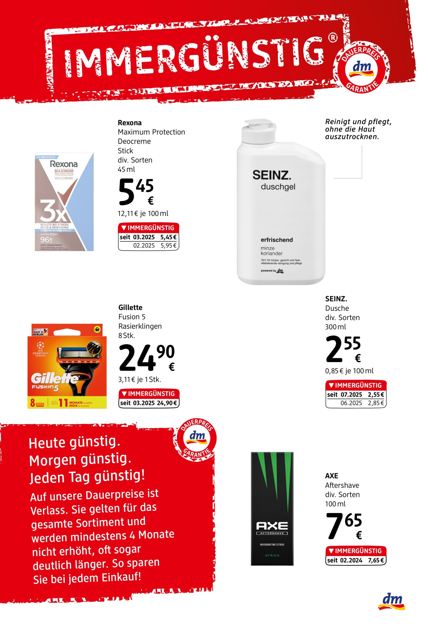 DM Drogerie Express flyer page