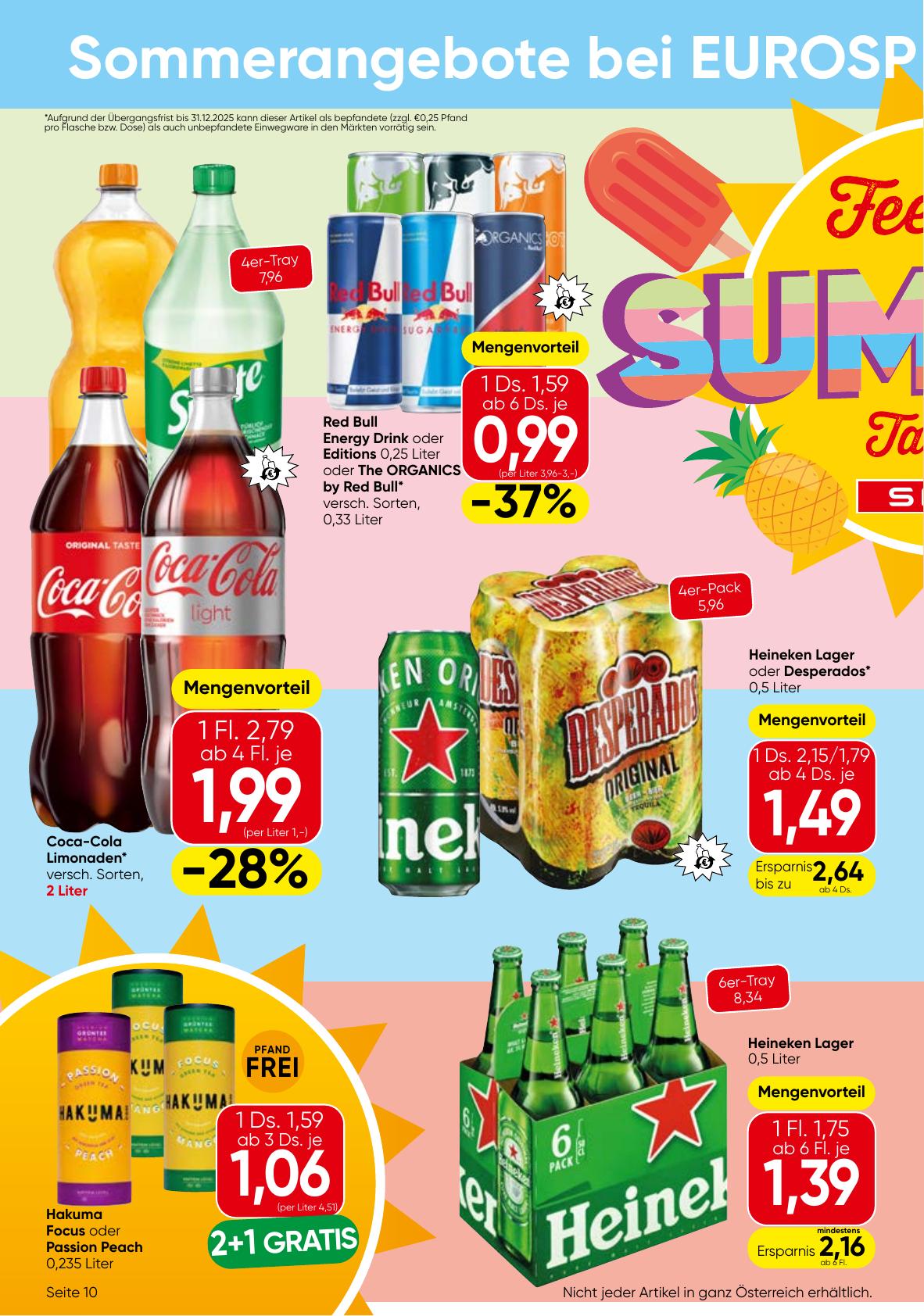 Eurospar flyer page